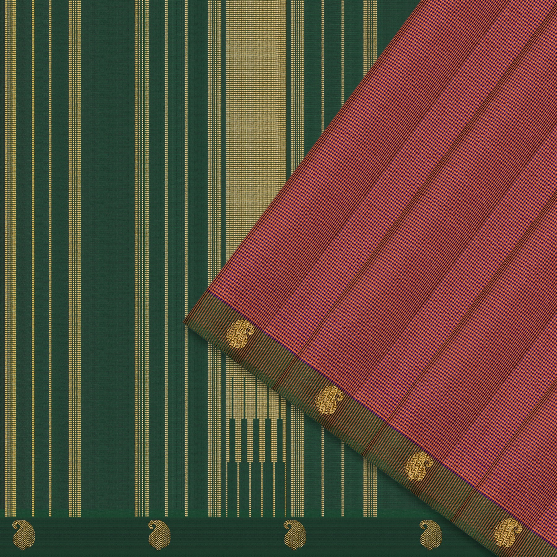 Kanakavalli Kanjivaram Silk Sari 25-595-HS001-05929 - Cover View