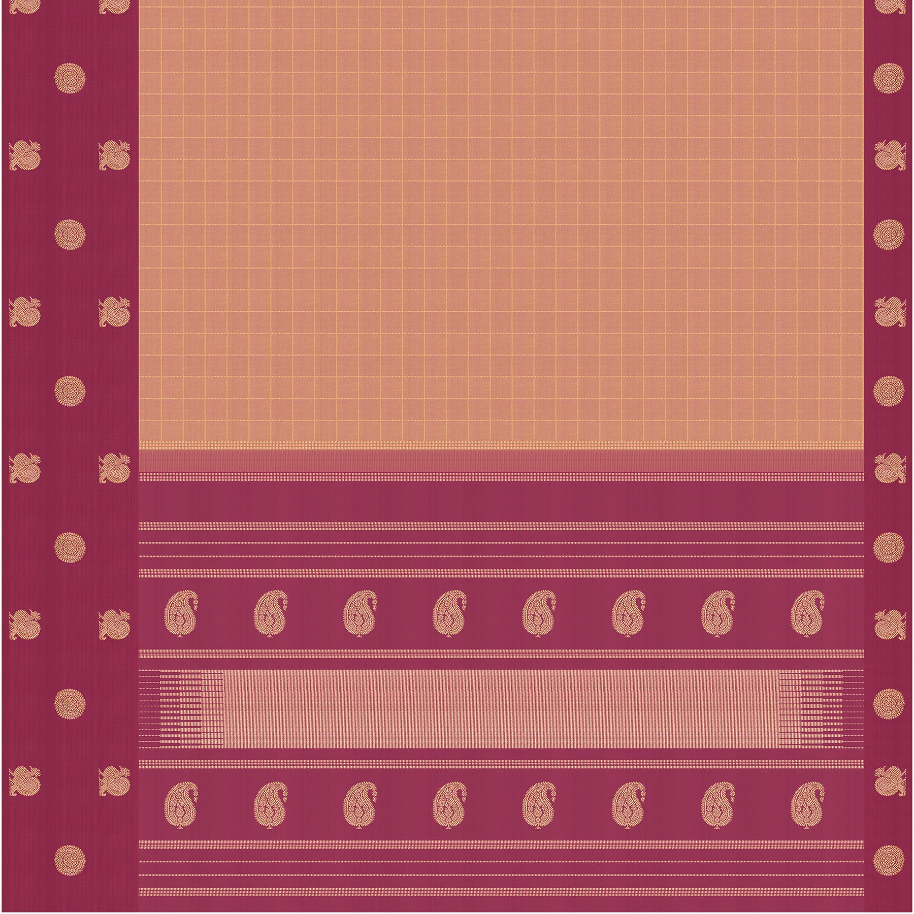 Kanakavalli Kanjivaram Silk Sari 25-595-HS001-05938 - Full View