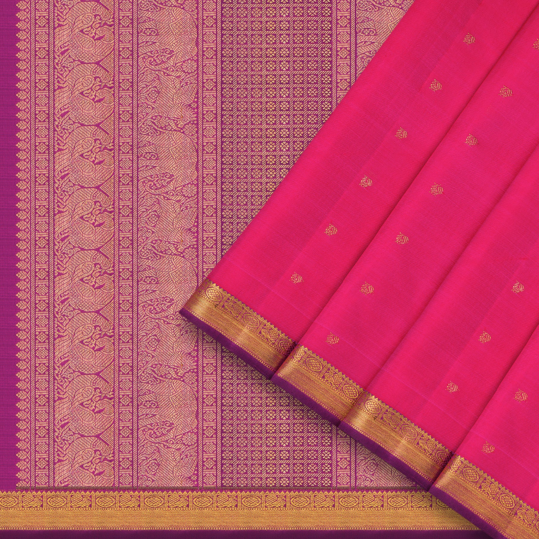 Kanakavalli Kanjivaram Silk Sari 25-595-HS001-05943 - Cover View