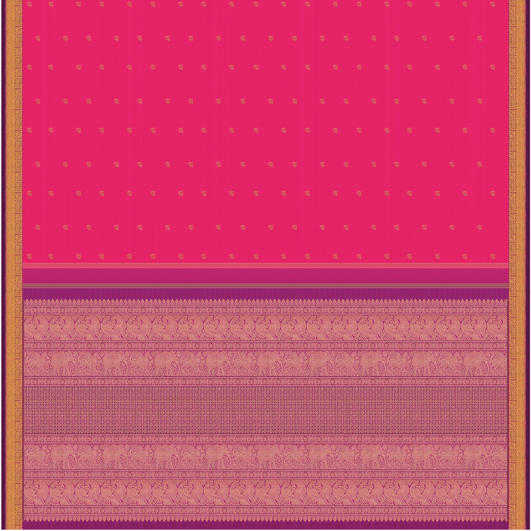 Kanakavalli Kanjivaram Silk Sari 25-595-HS001-05943 - Full View