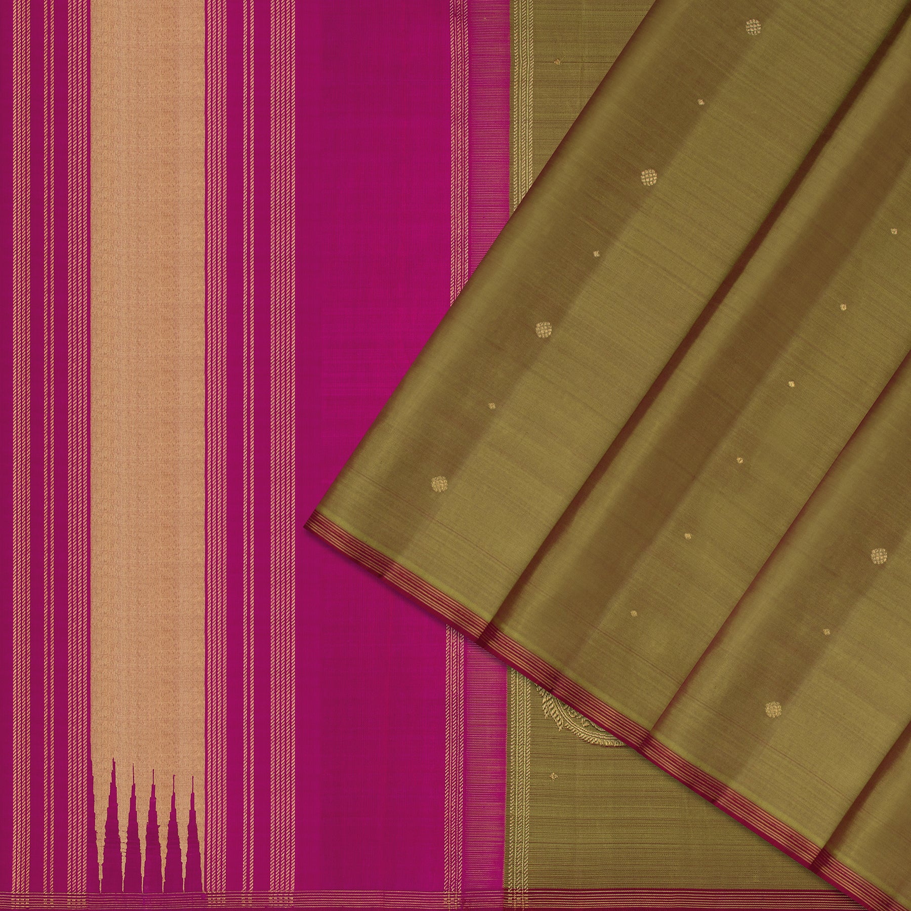 Kanakavalli Kanjivaram Silk Sari 25-595-HS001-05949 - Cover View