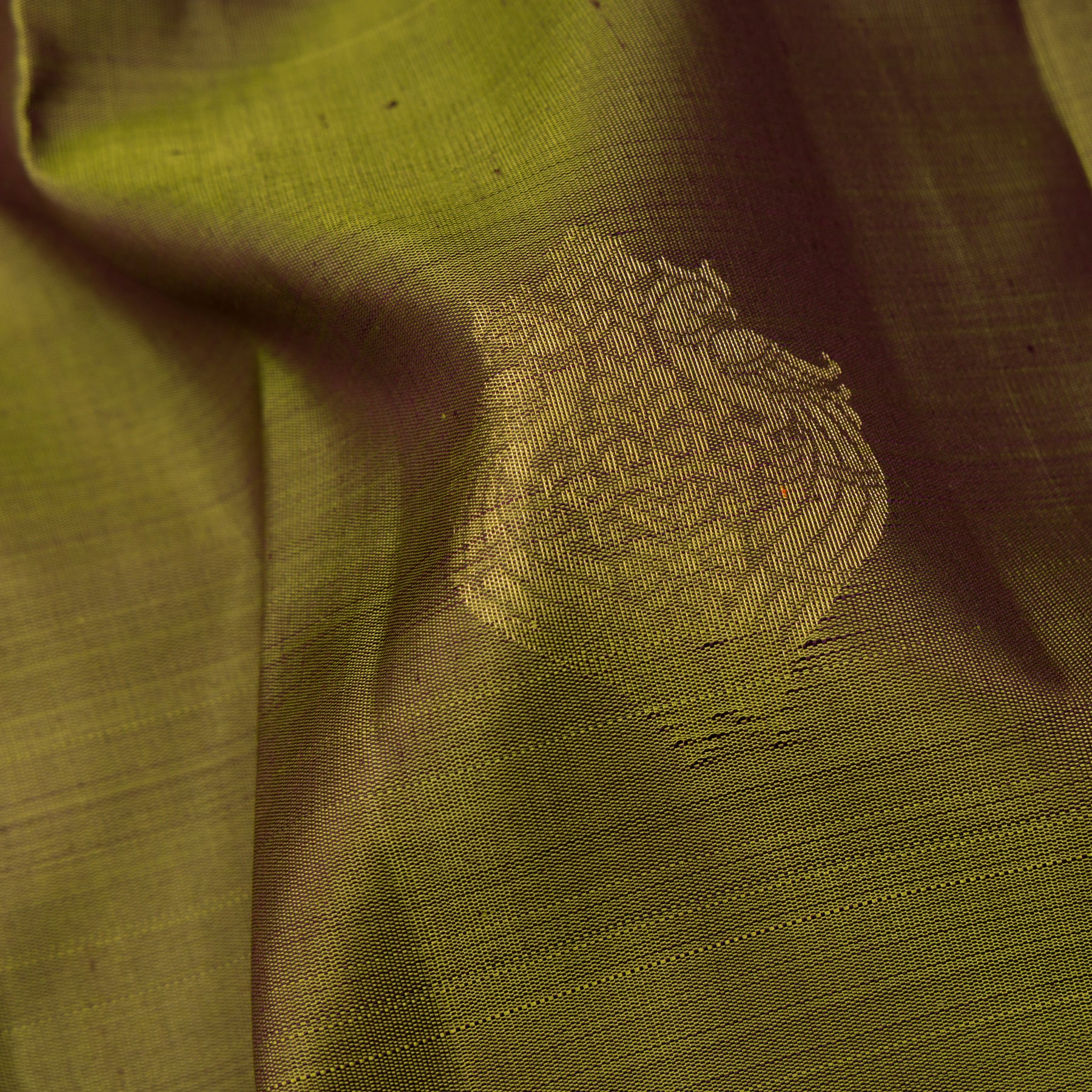 Kanakavalli Kanjivaram Silk Sari 25-595-HS001-05954 - Fabric View