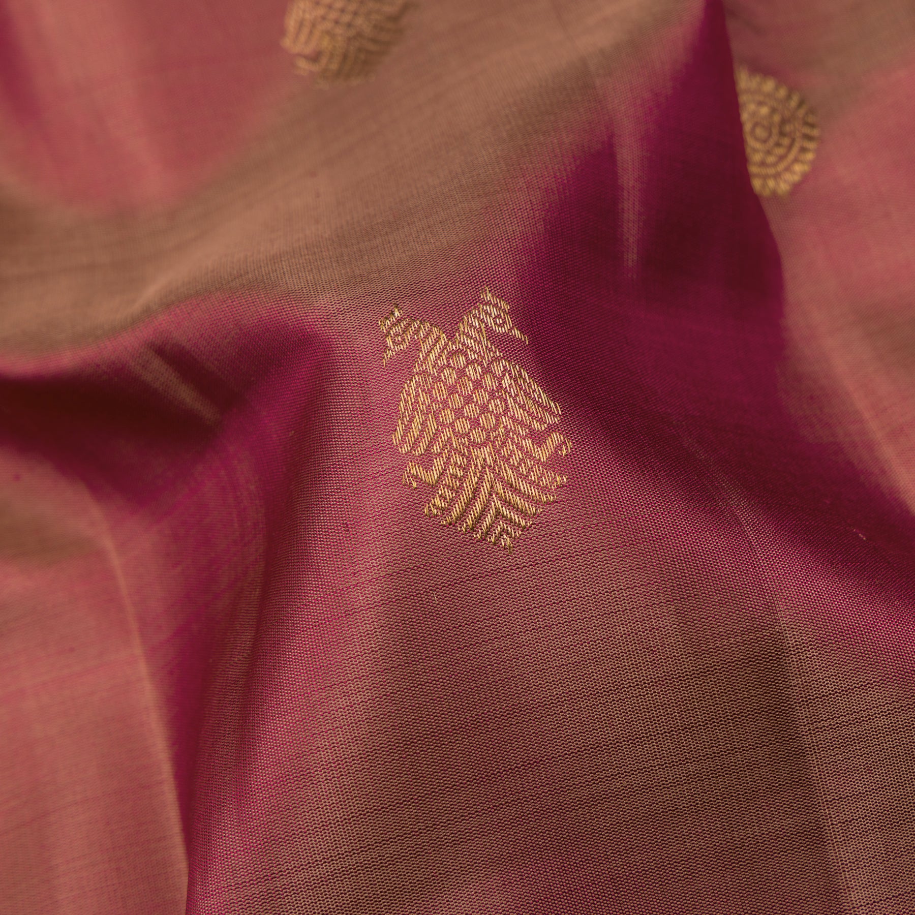 Kanakavalli Kanjivaram Silk Sari 25-595-HS001-05977 - Fabric View