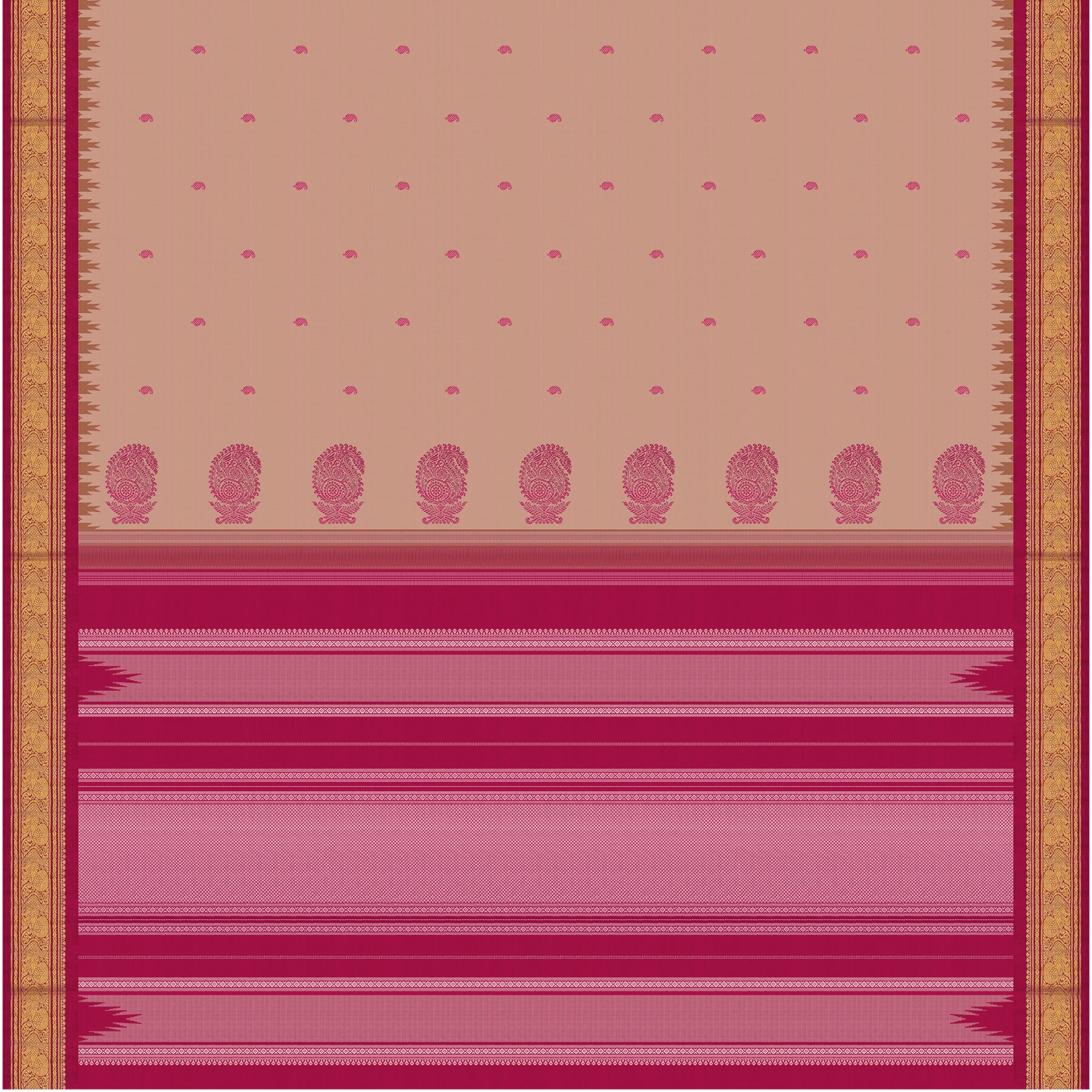 Kanakavalli Kanjivaram Silk Sari 25-595-HS001-05979 - Full View
