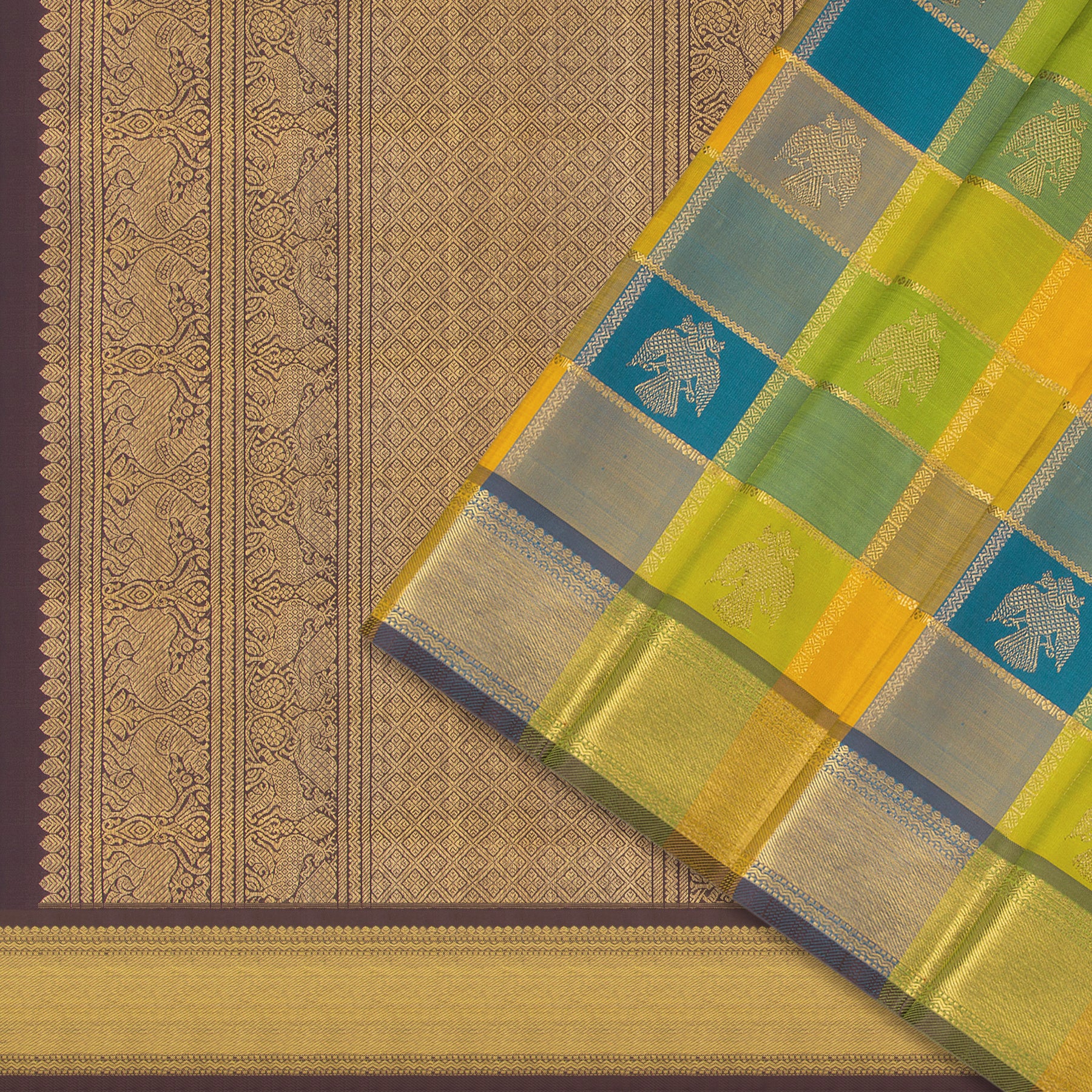 Kanakavalli Kanjivaram Silk Sari 25-595-HS001-05997 - Cover View