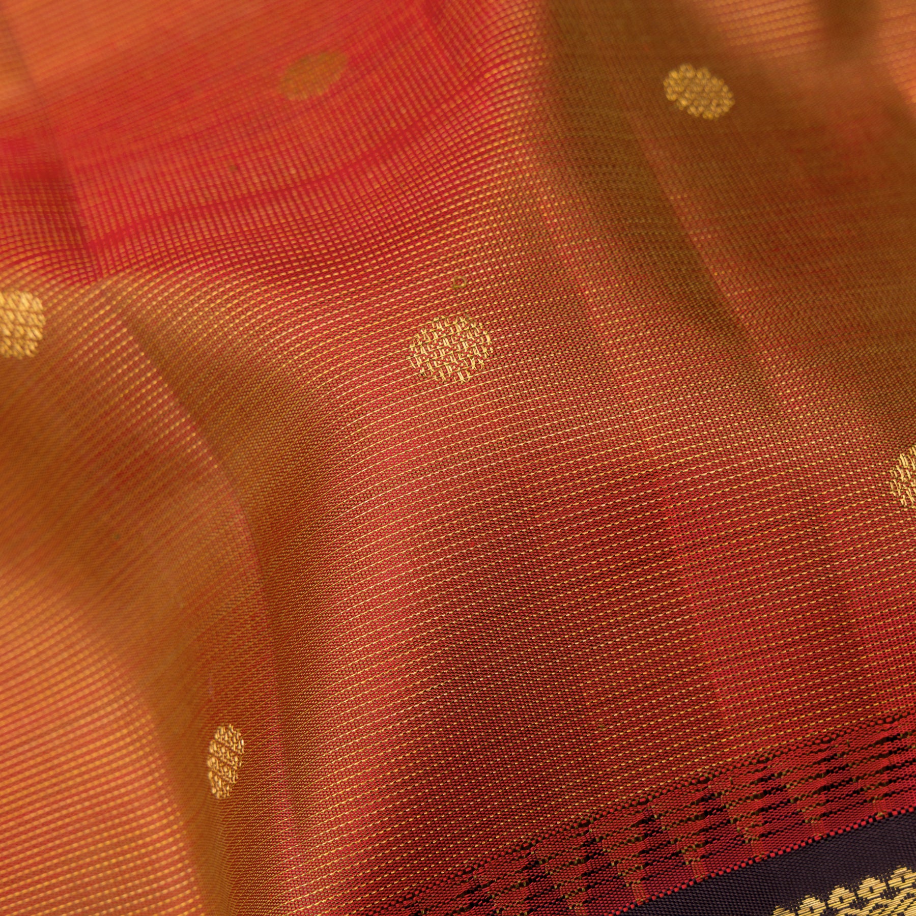 Kanakavalli Kanjivaram Silk Sari 25-595-HS001-06023 - Fabric View