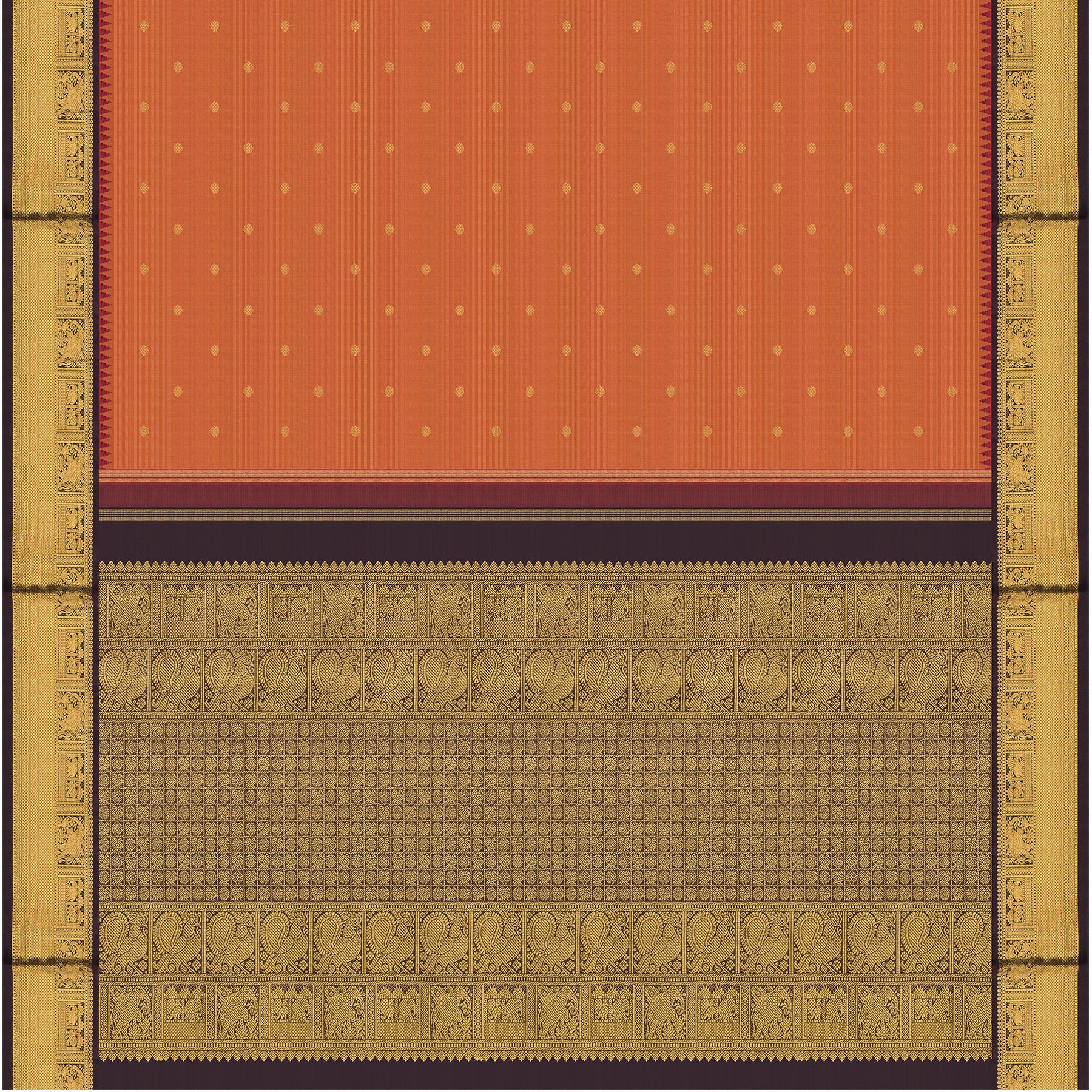 Kanakavalli Kanjivaram Silk Sari 25-595-HS001-06023 - Full View