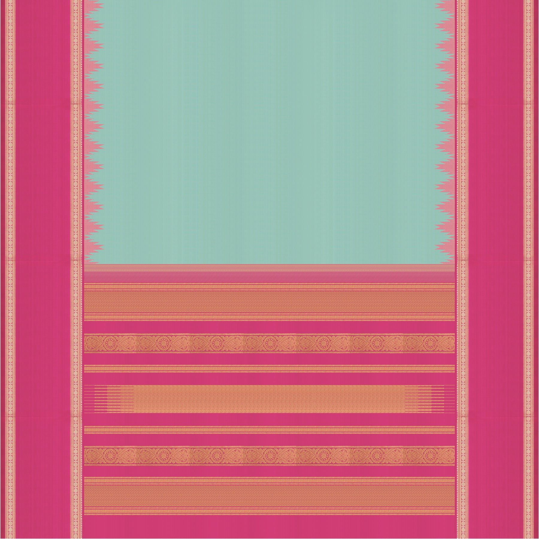 Kanakavalli Kanjivaram Silk Sari 25-595-HS001-06032 - Full View