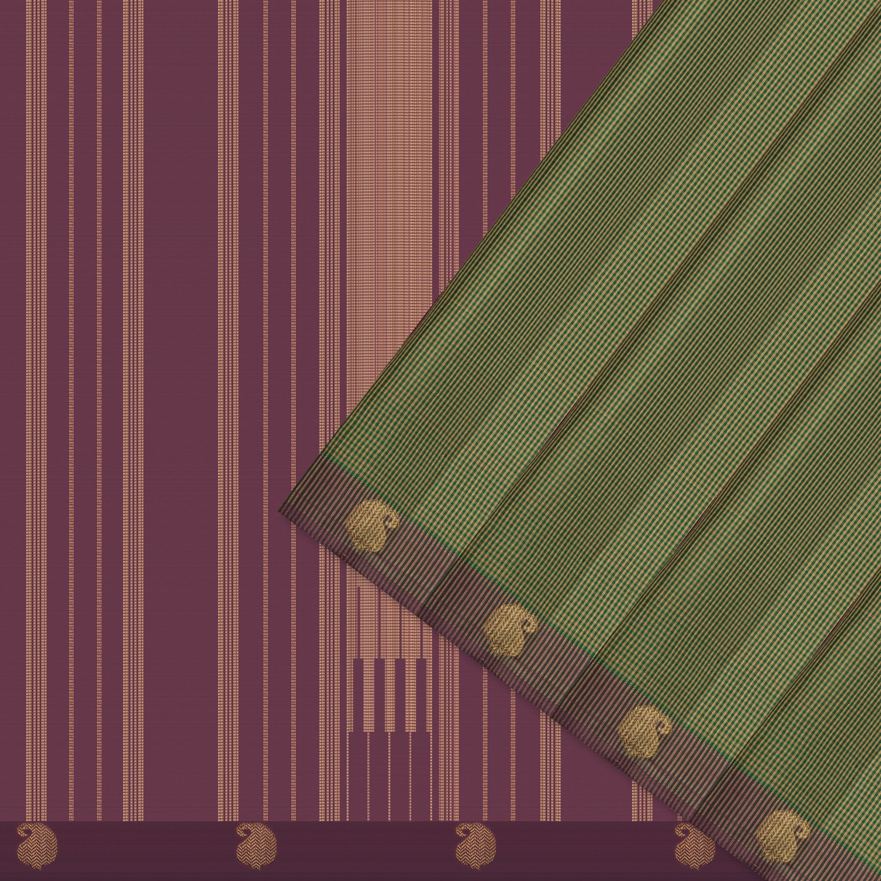 Kanakavalli Kanjivaram Silk Sari 25-595-HS001-06918 - Cover View