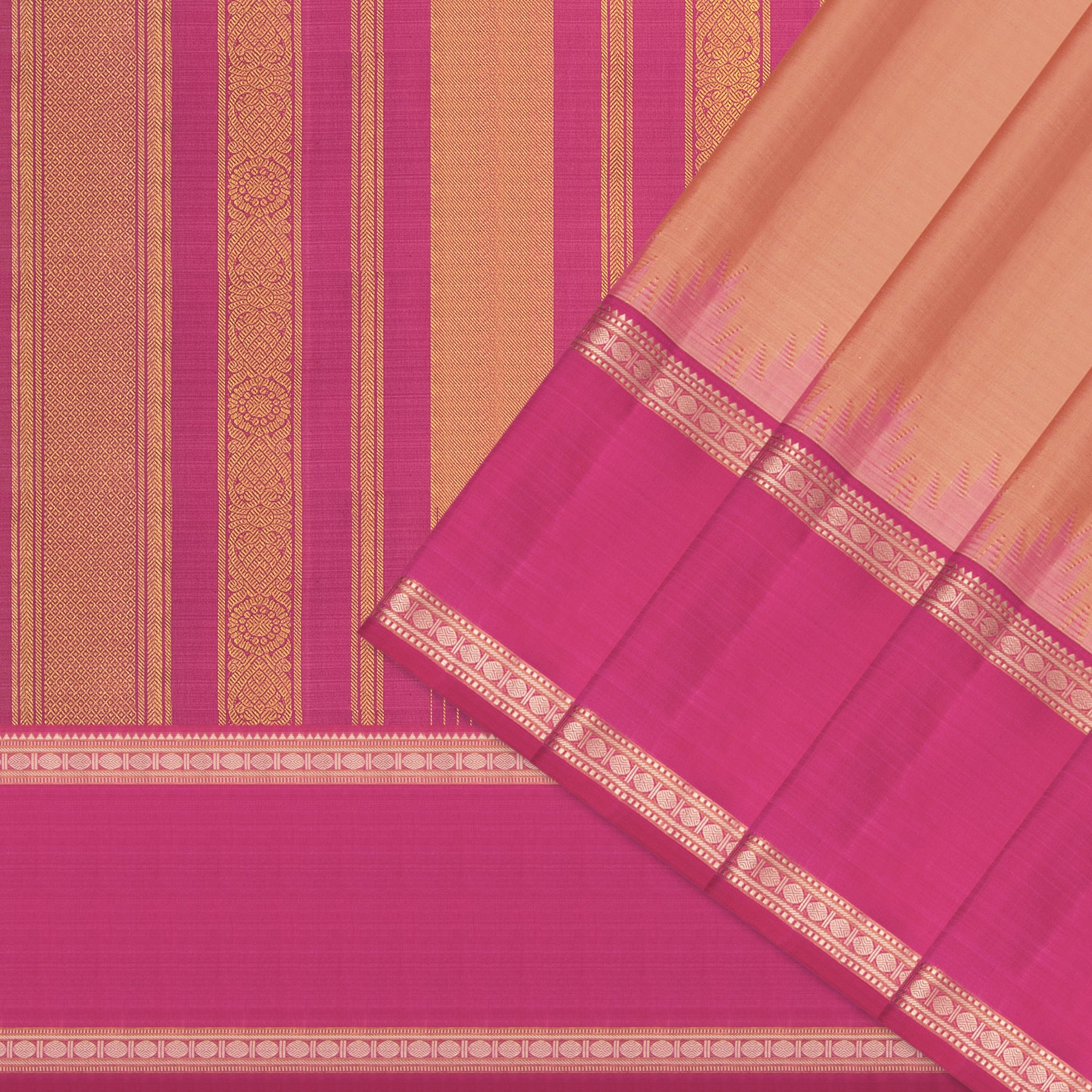 Kanakavalli Kanjivaram Silk Sari 25-595-HS001-06988 - Cover View