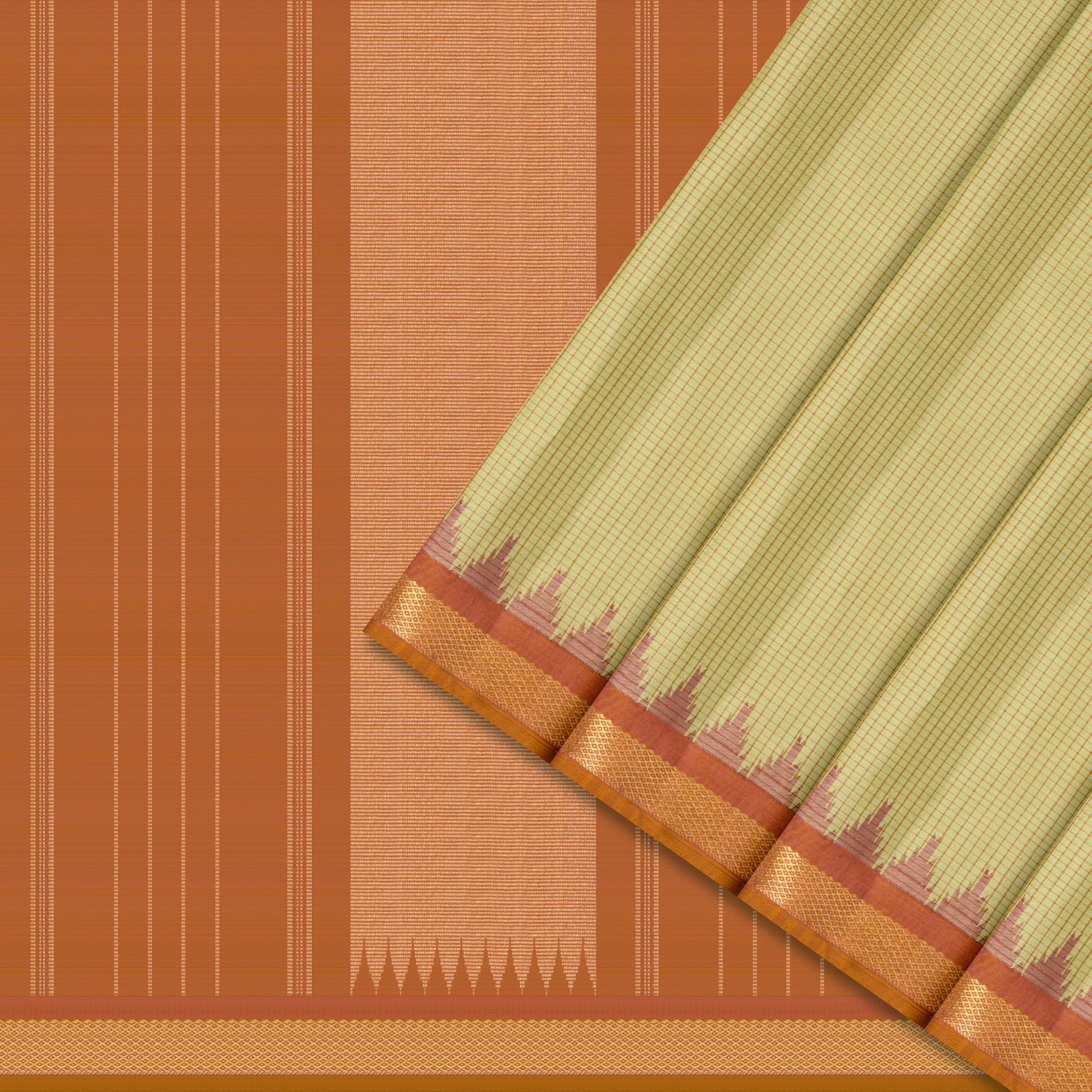 Kanakavalli Kanjivaram Silk Sari 25-595-HS001-07010 - Cover View