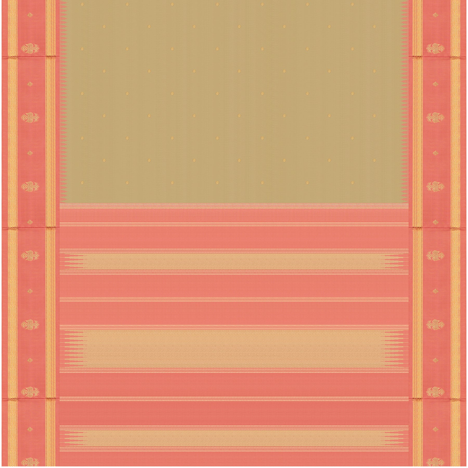 Kanakavalli Kanjivaram Silk Sari 25-595-HS001-07039 - Full View