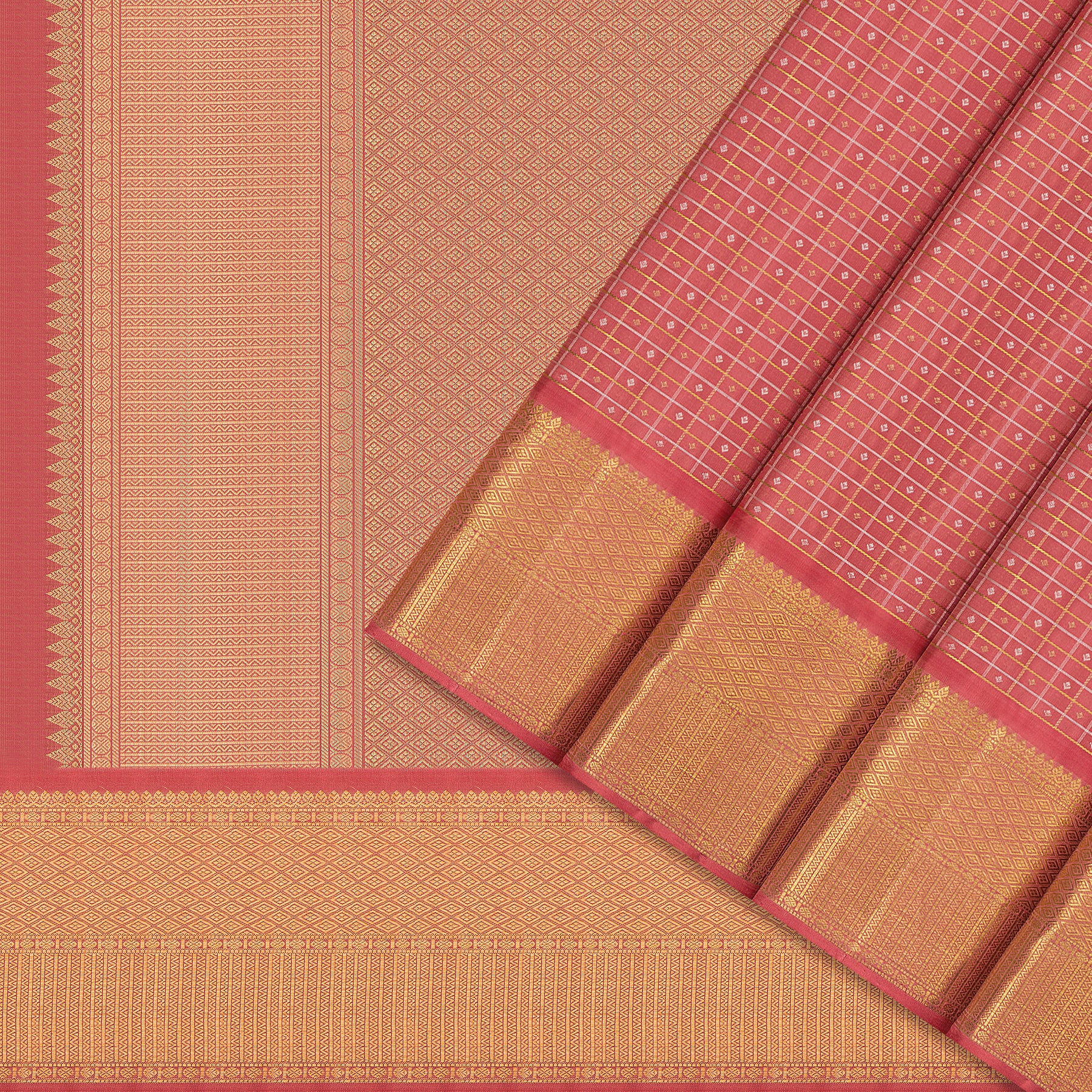 Kanakavalli Kanjivaram Silk Sari 25-595-HS001-07051 - Cover View