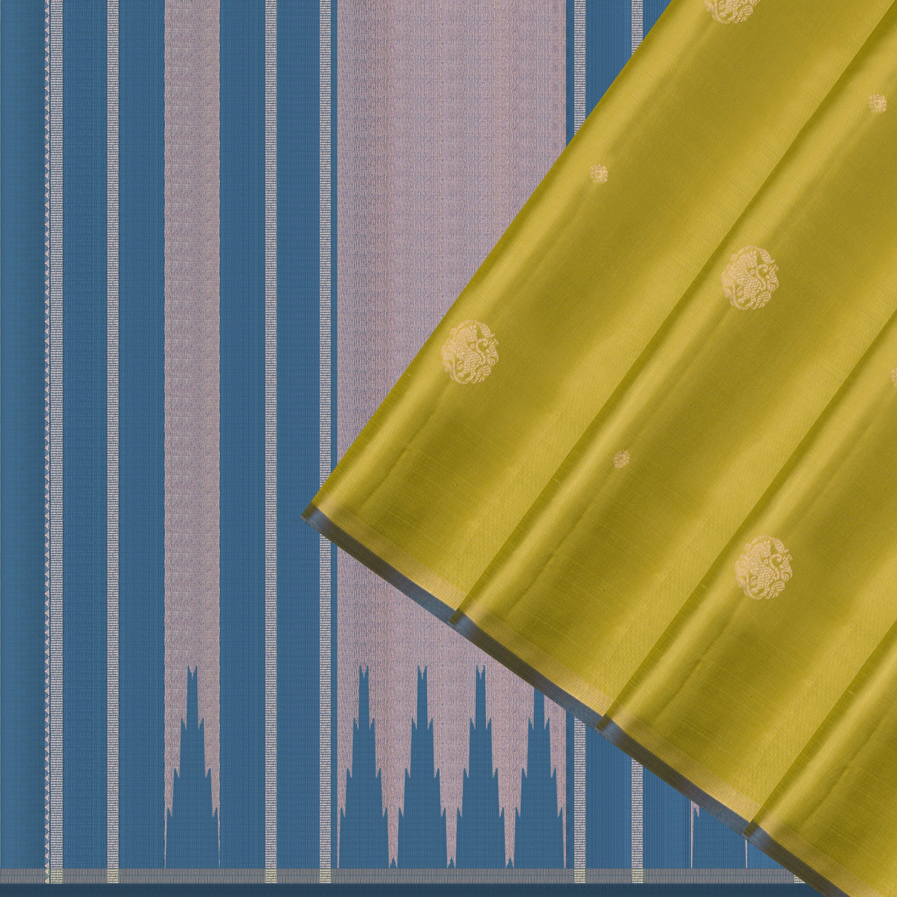 Kanakavalli Kanjivaram Silk Sari 25-595-HS001-07262 - Cover View