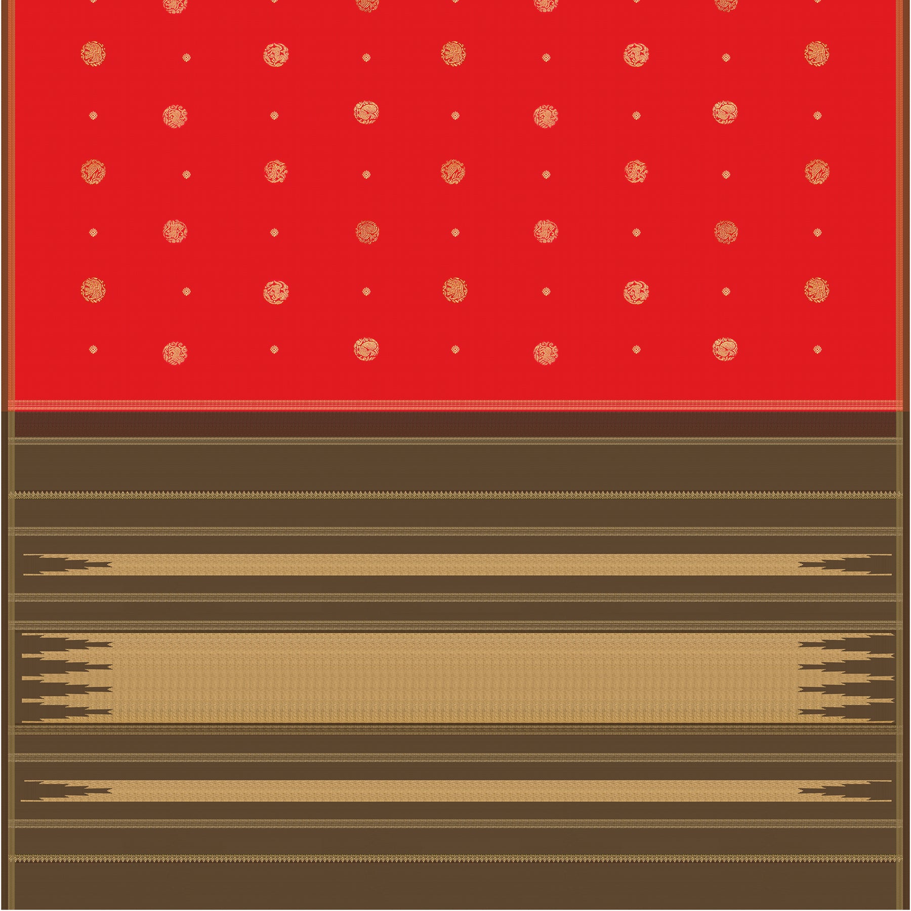 Kanakavalli Kanjivaram Silk Sari 25-595-HS001-07263 - Full View