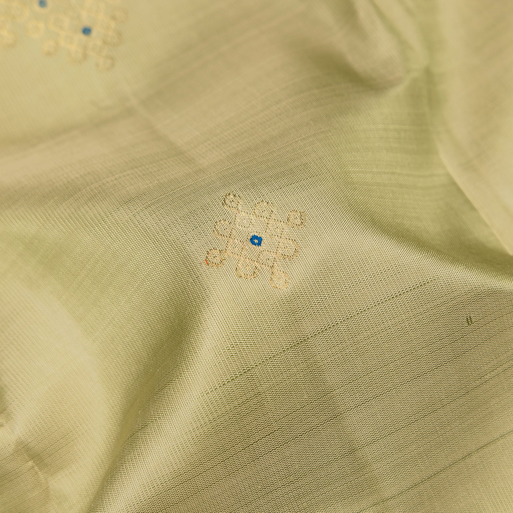 Kanakavalli Kanjivaram Silk Sari 25-595-HS001-07285 - Fabric View