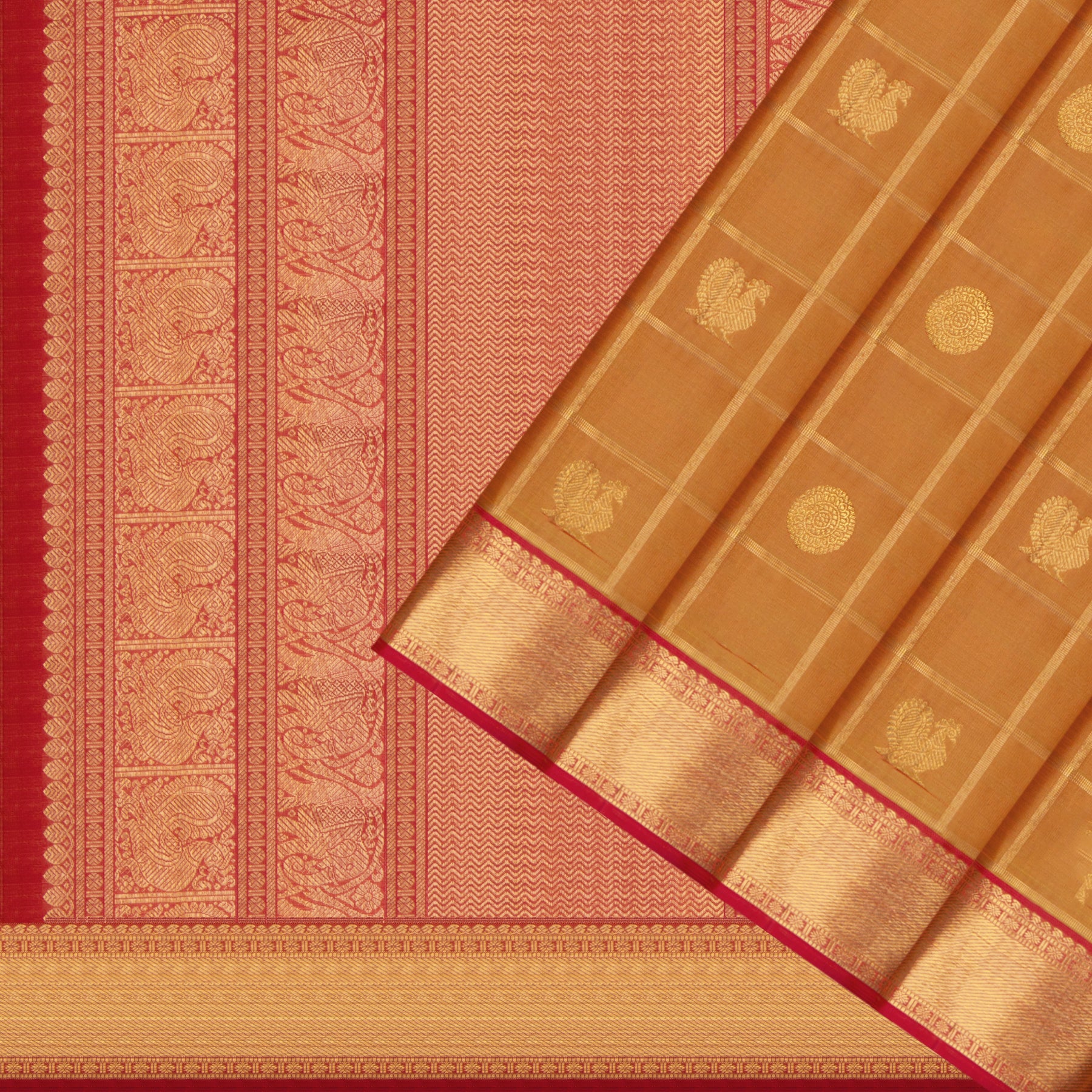 Kanakavalli Kanjivaram Silk Sari 25-595-HS001-07310 - Cover View
