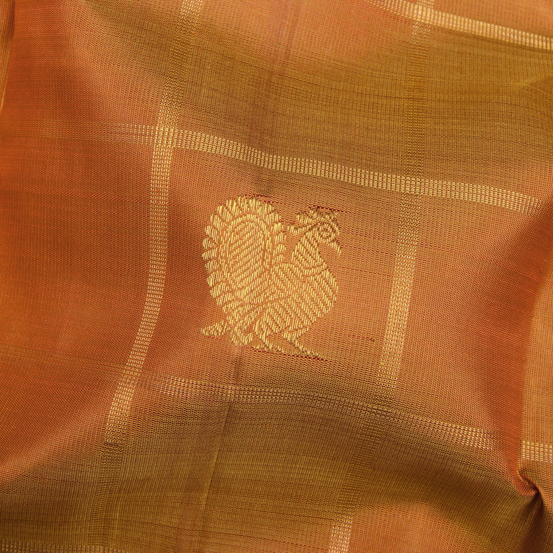 Kanakavalli Kanjivaram Silk Sari 25-595-HS001-07310 - Fabric View