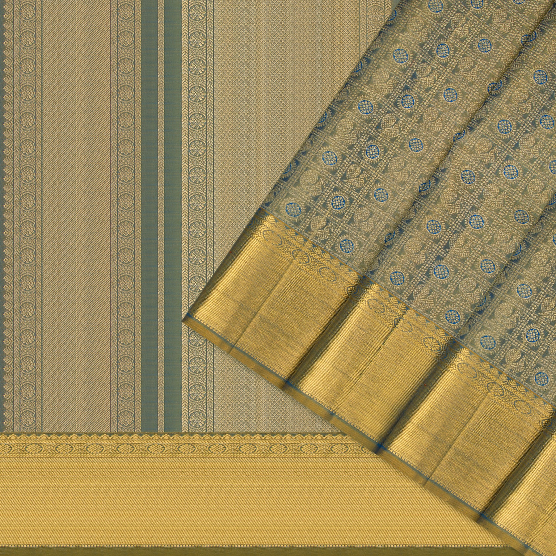 Kanakavalli Kanjivaram Silk Sari 25-595-HS001-07336 - Cover View