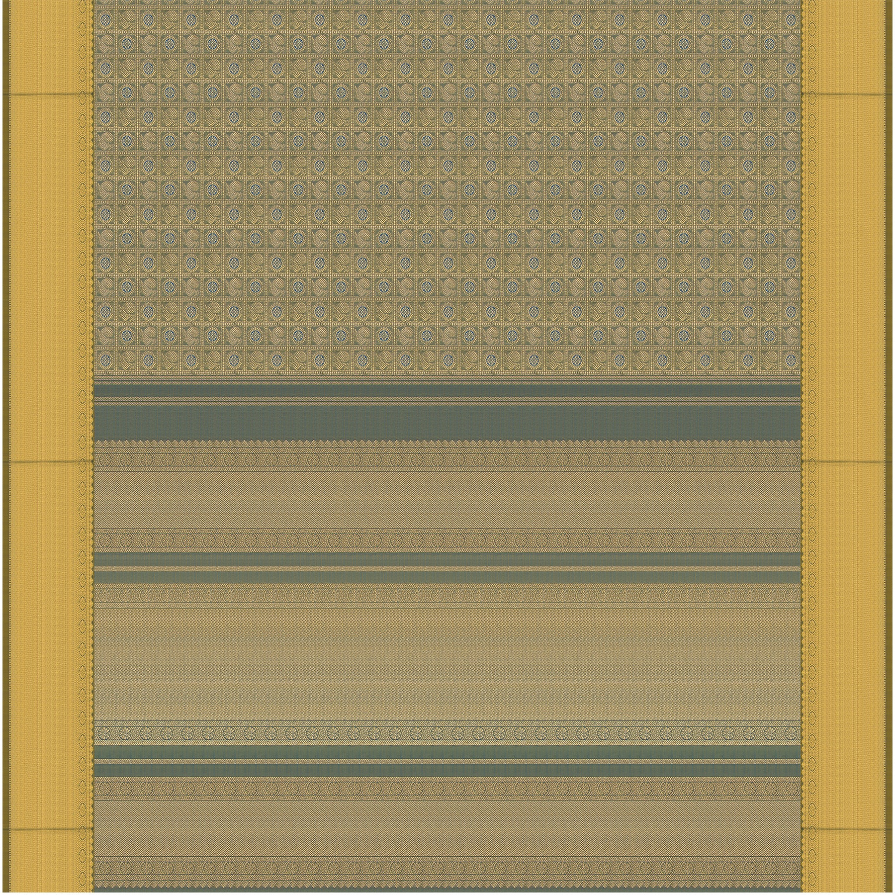 Kanakavalli Kanjivaram Silk Sari 25-595-HS001-07336 - Full View