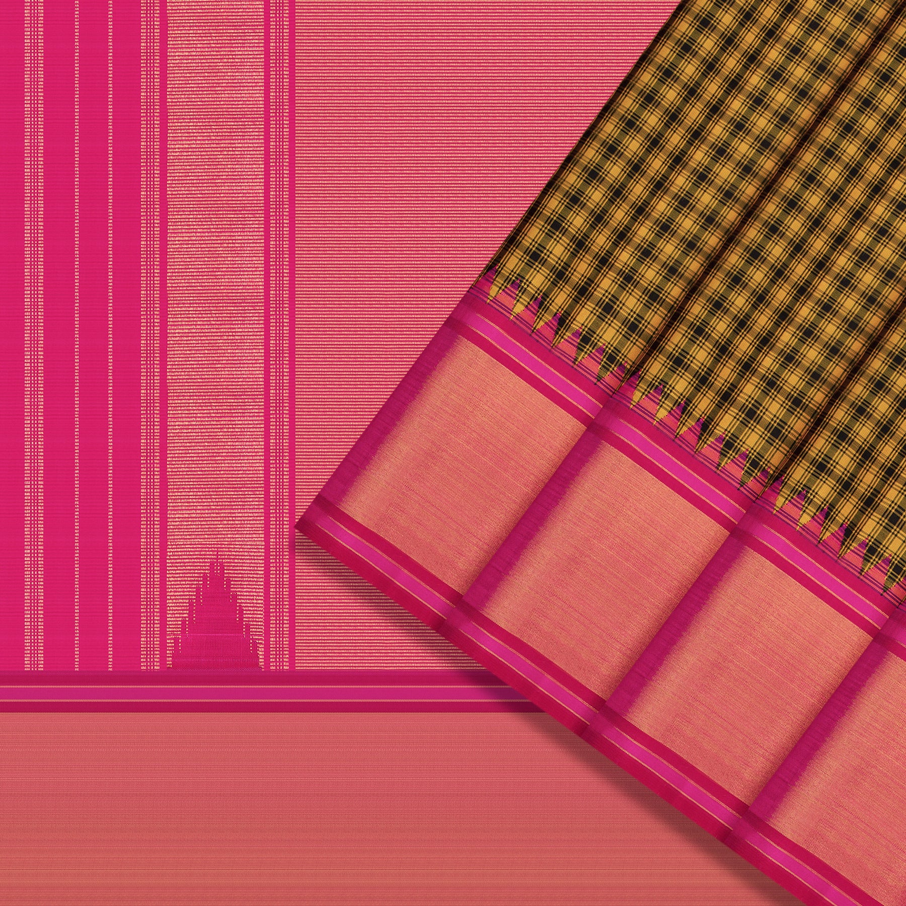 Kanakavalli Kanjivaram Silk Sari 25-595-HS001-07344 - Cover View