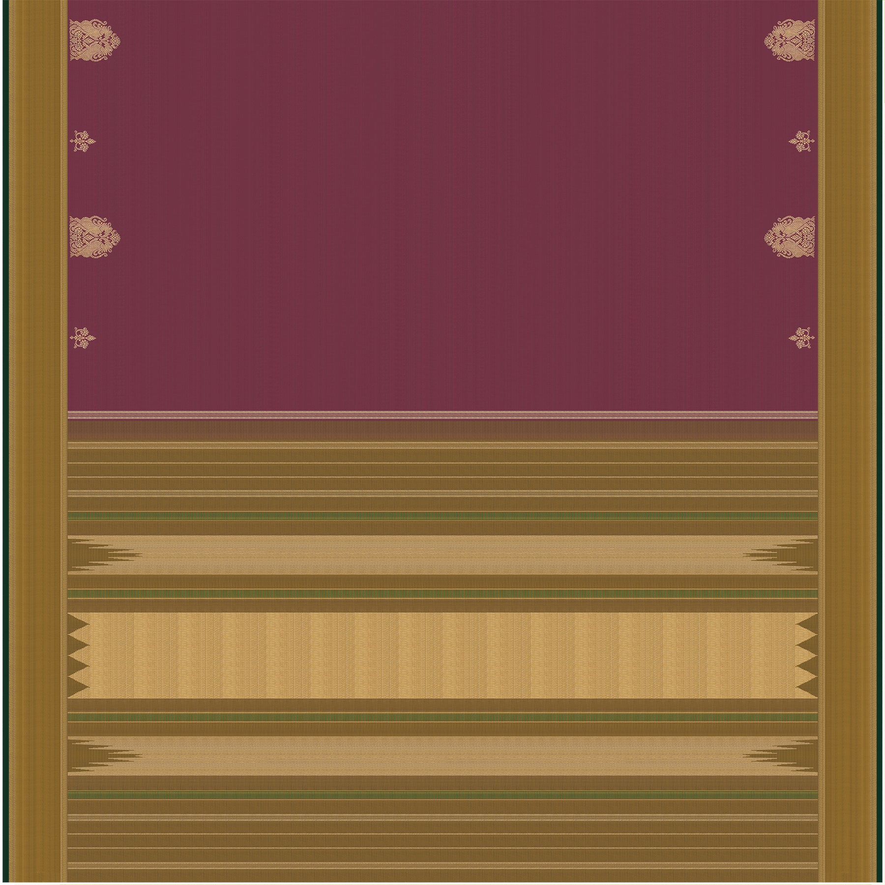 Kanakavalli Kanjivaram Silk Sari 25-595-HS001-08233 - Full View