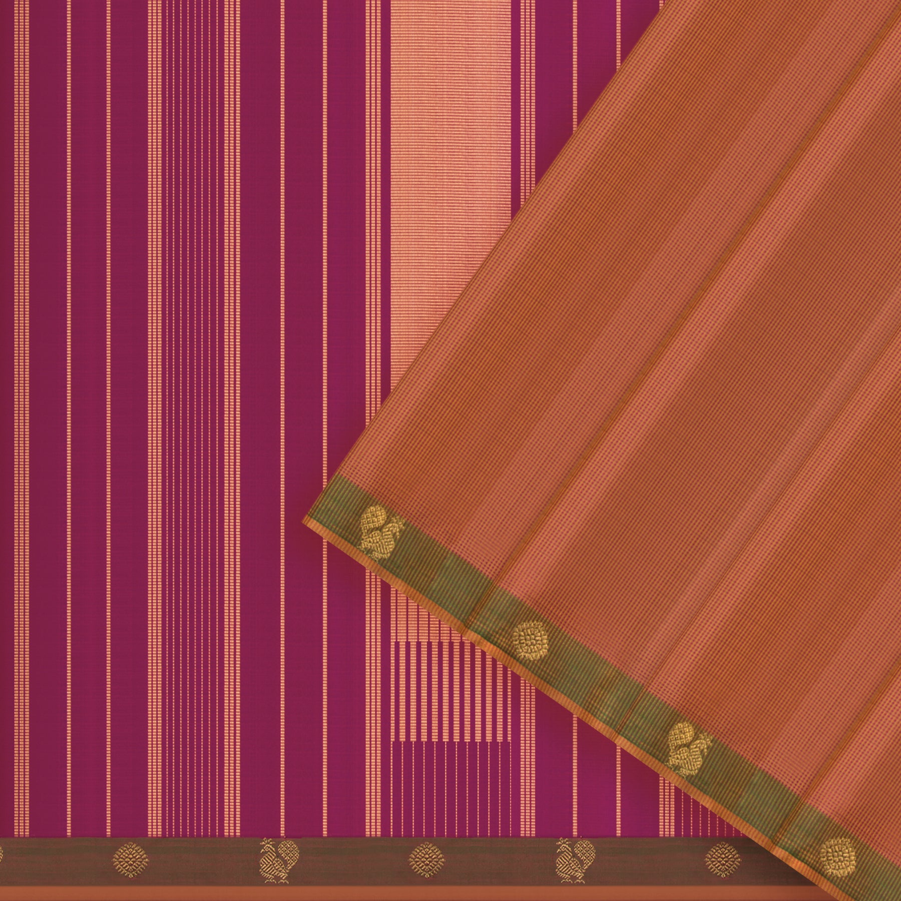 Kanakavalli Kanjivaram Silk Sari 25-595-HS001-08236 - Cover View