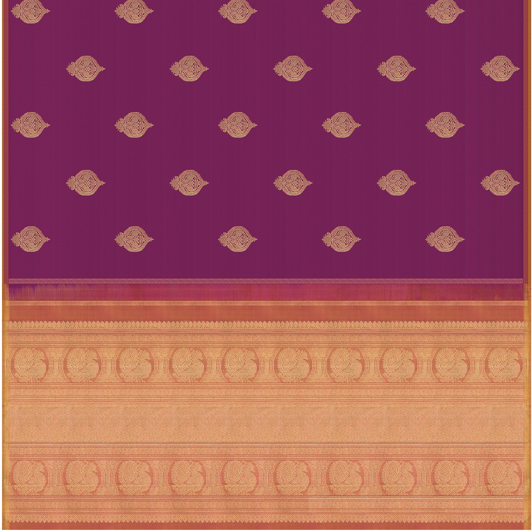 Kanakavalli Kanjivaram Silk Sari 25-595-HS001-08245 - Full View