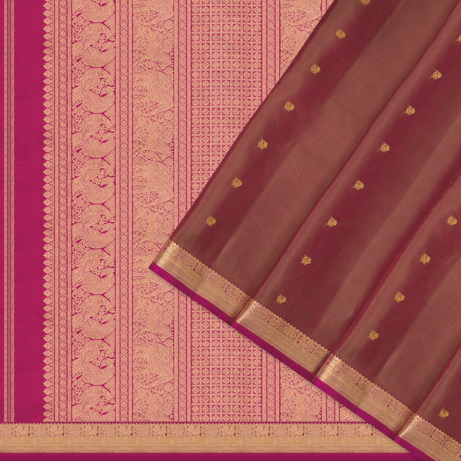 Kanakavalli Kanjivaram Silk Sari 25-595-HS001-08249 - Cover View