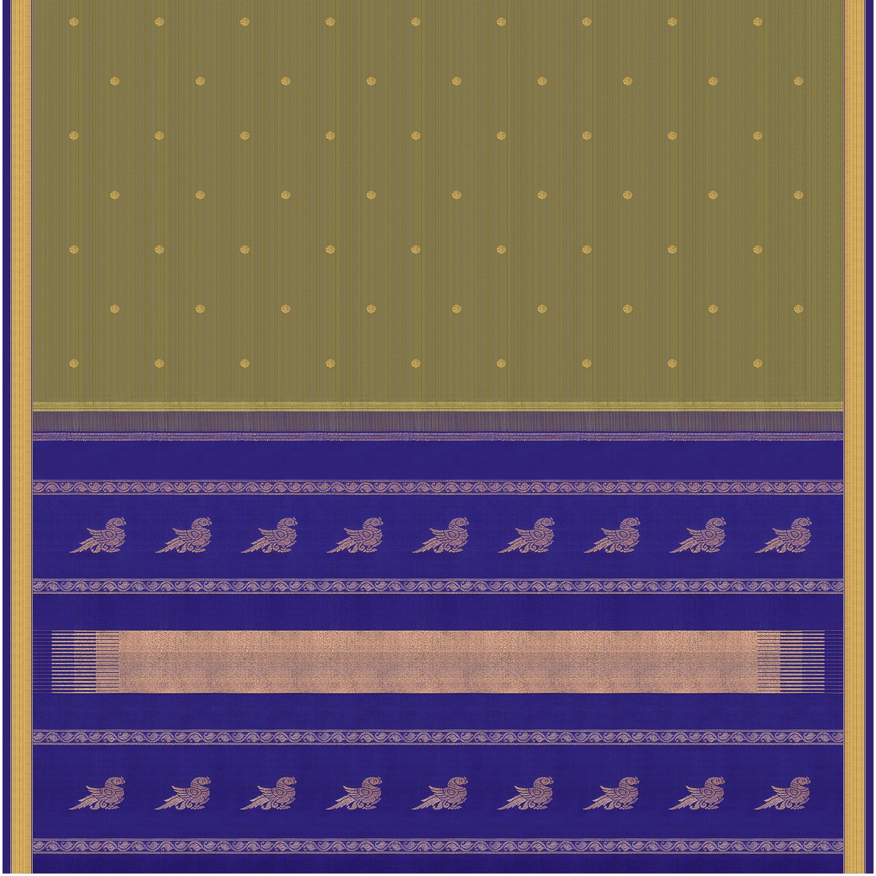 Kanakavalli Kanjivaram Silk Sari 25-595-HS001-08254 - Full View