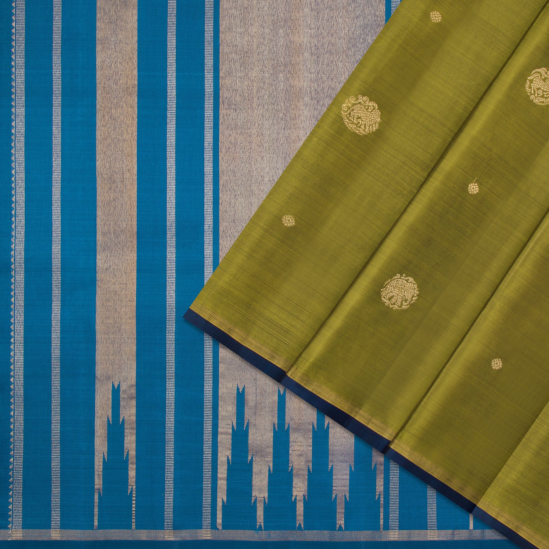 Kanakavalli Kanjivaram Silk Sari 25-595-HS001-08259 - Cover View