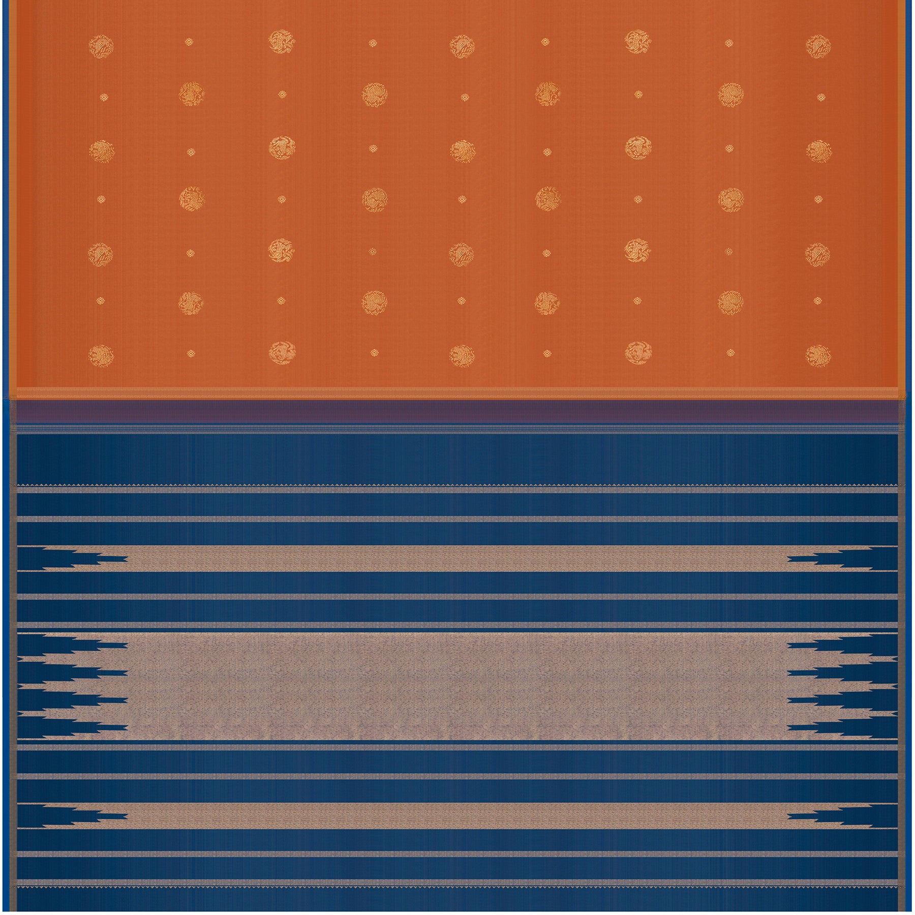 Kanakavalli Kanjivaram Silk Sari 25-595-HS001-08267 - Full View