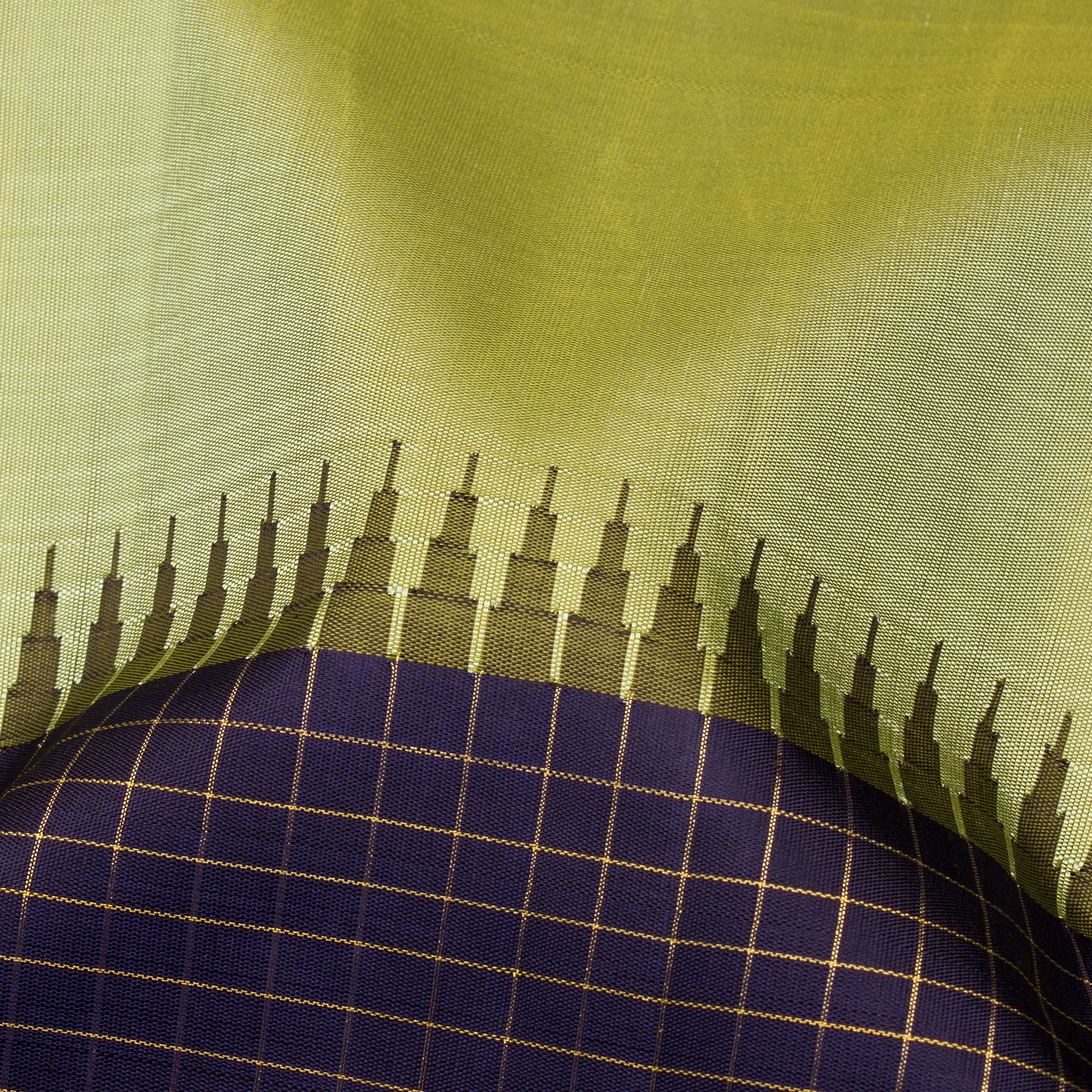 Kanakavalli Kanjivaram Silk Sari 25-595-HS001-08268 - Fabric View