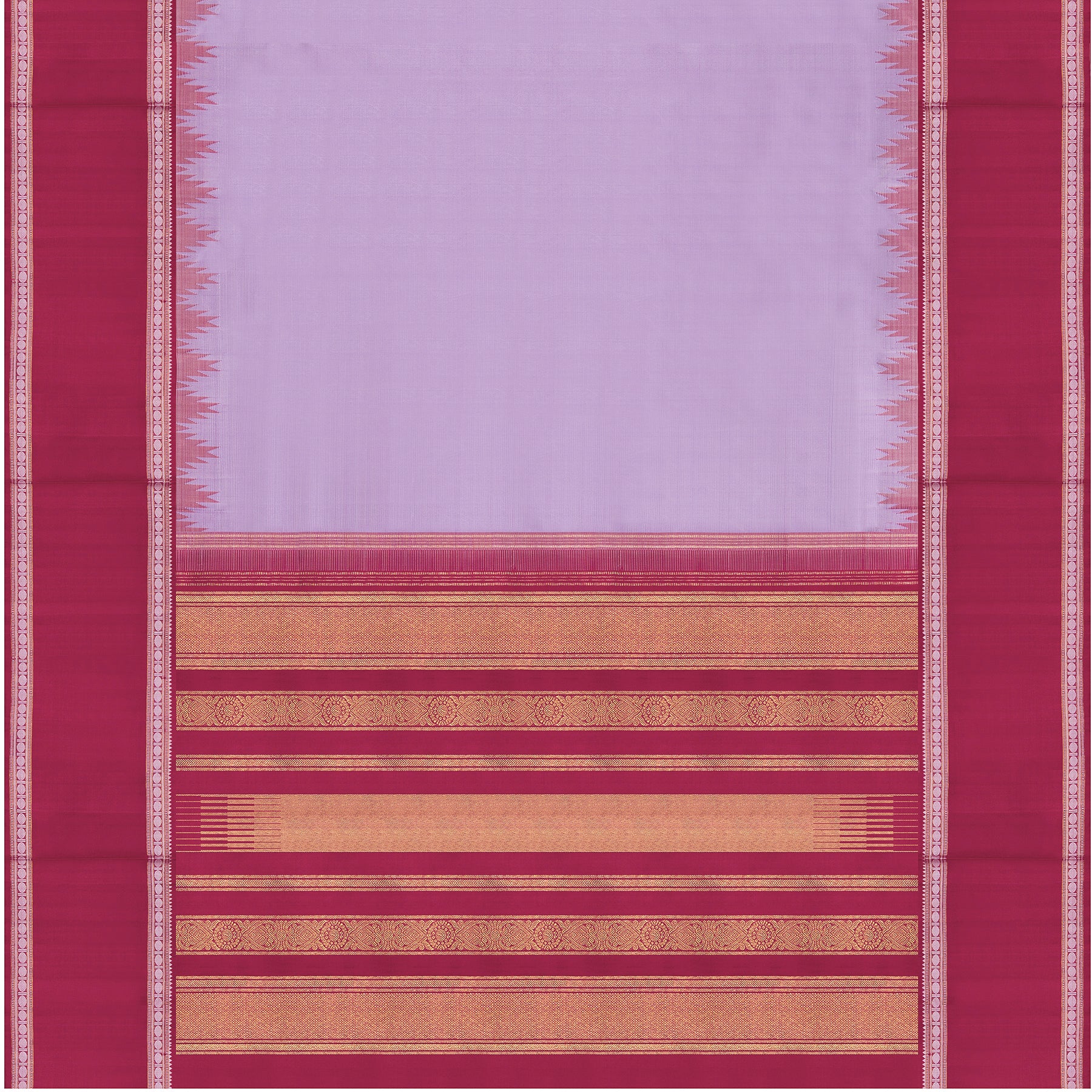 Kanakavalli Kanjivaram Silk Sari 25-595-HS001-08269 - Full View