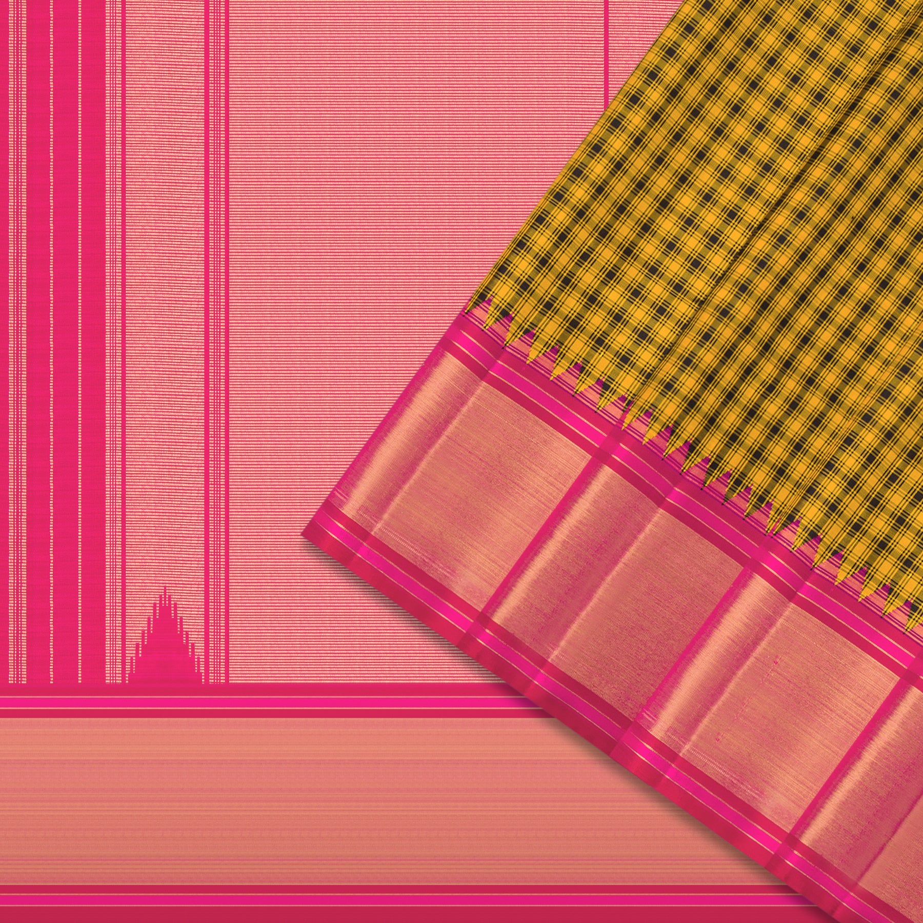 Kanakavalli Kanjivaram Silk Sari 25-595-HS001-08307 - Cover View