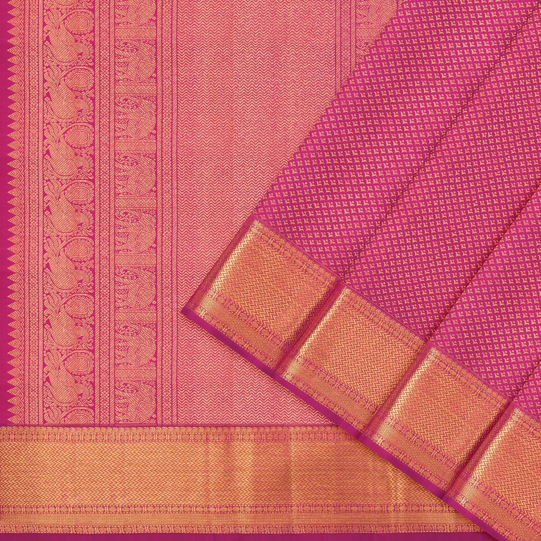 Kanakavalli Kanjivaram Silk Sari 25-595-HS001-08312 - Cover View
