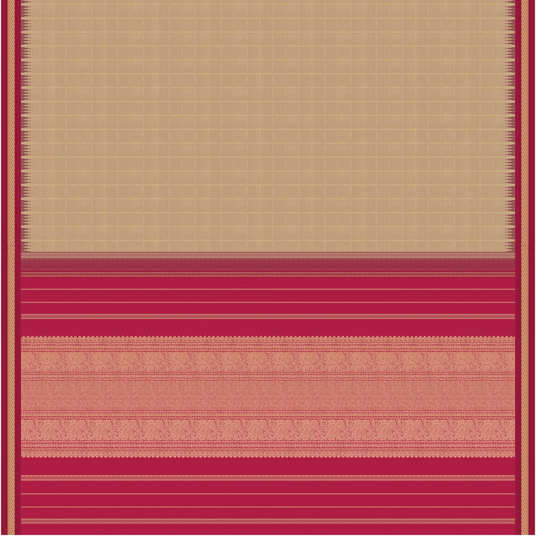 Kanakavalli Kanjivaram Silk Sari 25-595-HS001-08320 - Full View