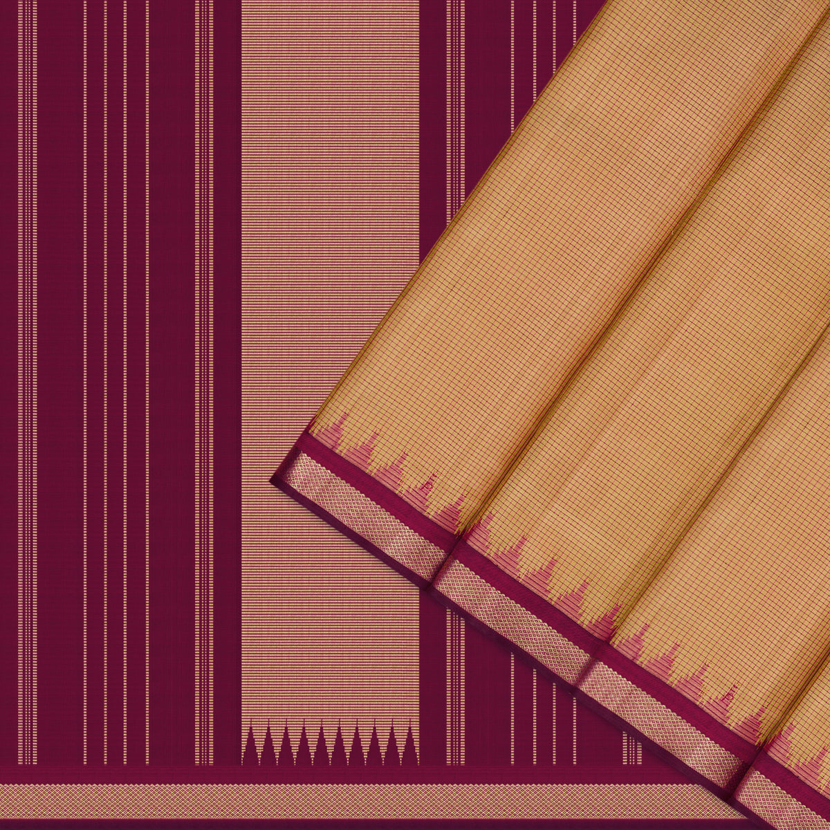 Kanakavalli Kanjivaram Silk Sari 25-595-HS001-09480  Cover View