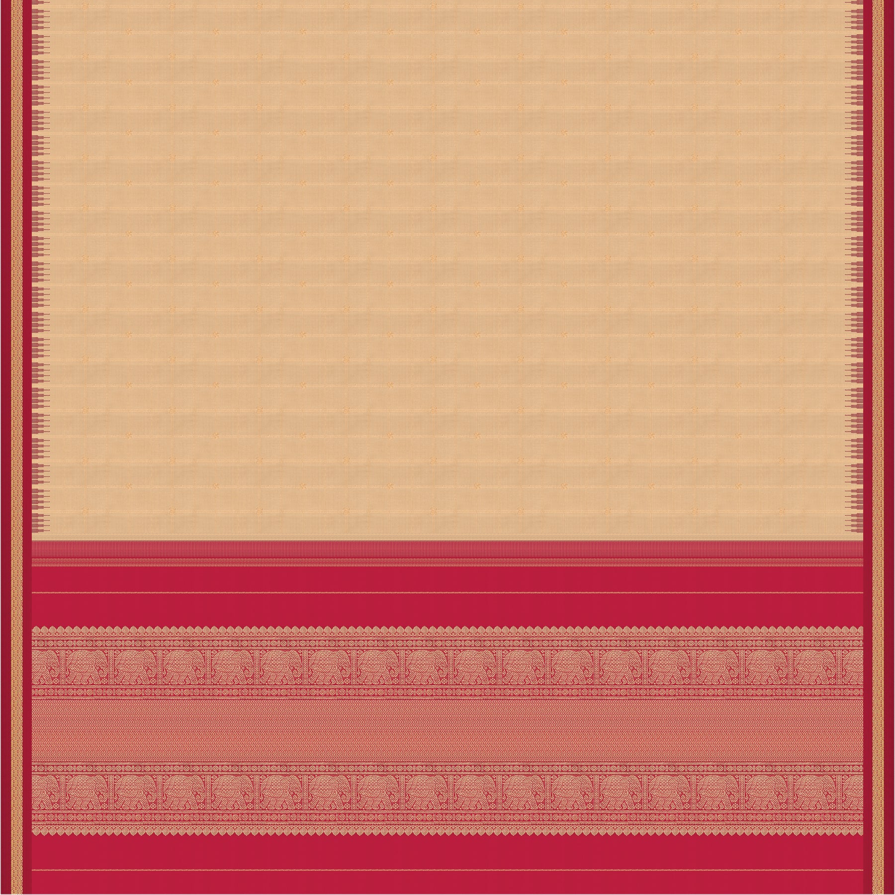 Kanakavalli Kanjivaram Silk Sari 25-595-HS001-09491 - Full View
