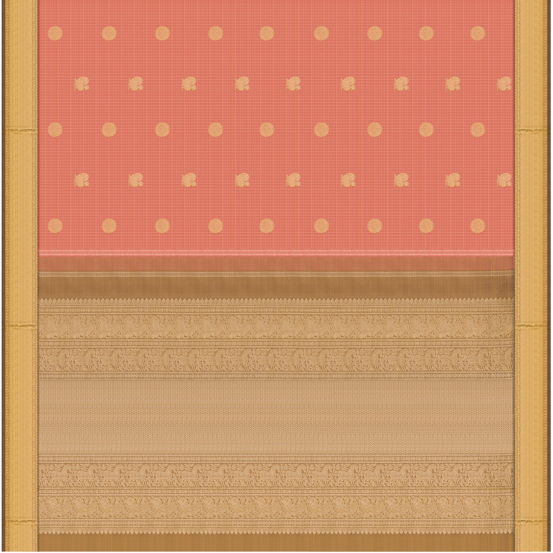 Kanakavalli Kanjivaram Silk Sari 25-595-HS001-09494 - Full View