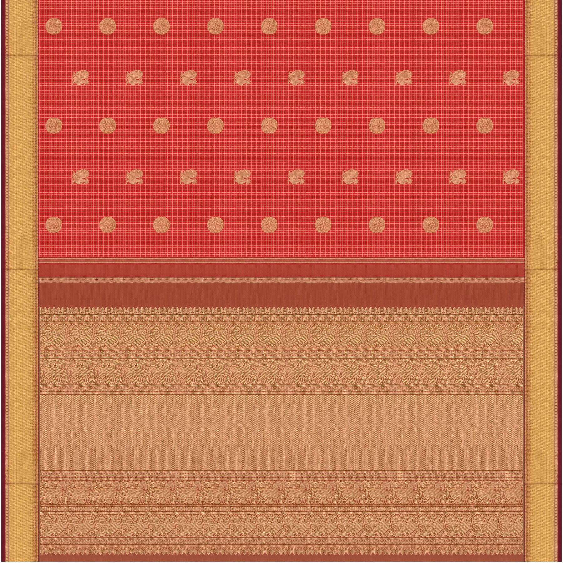 Kanakavalli Kanjivaram Silk Sari 25-595-HS001-09495 - Full View