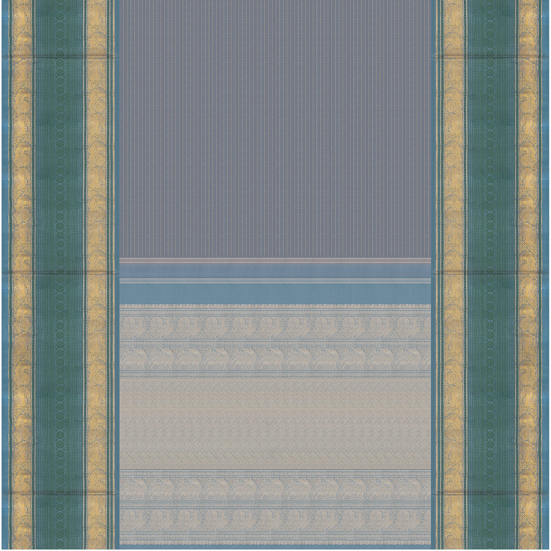 Kanakavalli Kanjivaram Silk Sari 25-595-HS001-09498 - Full View