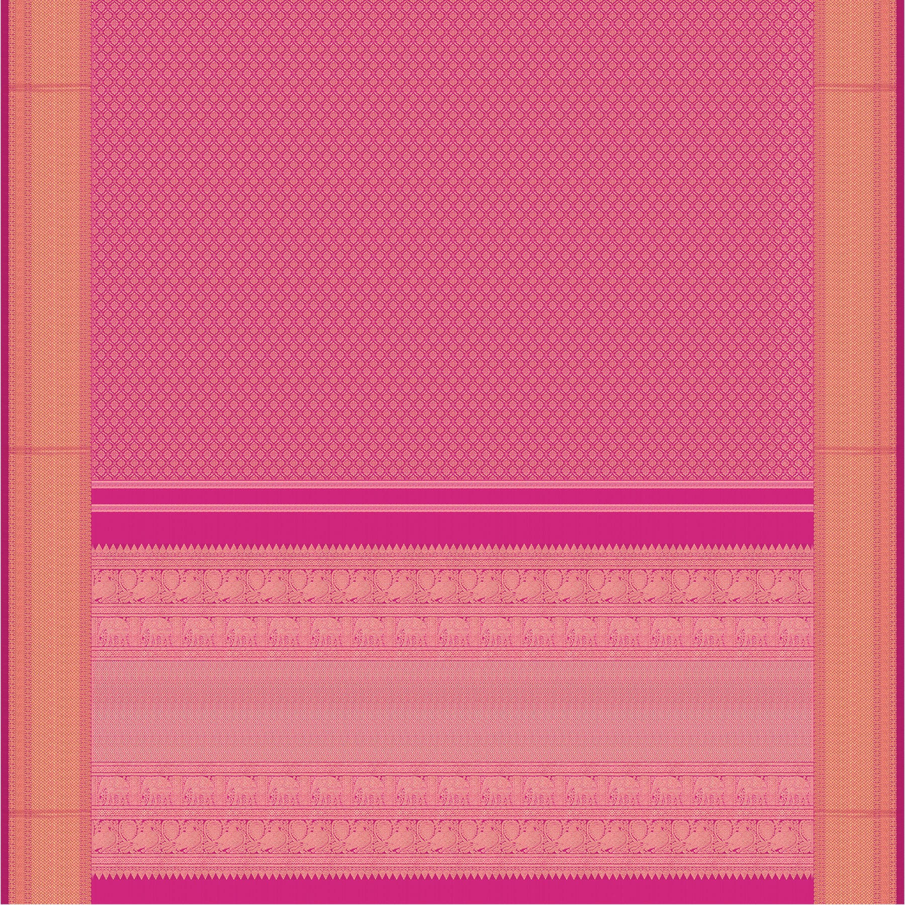 Kanakavalli Kanjivaram Silk Sari 25-595-HS001-09505 - Full View