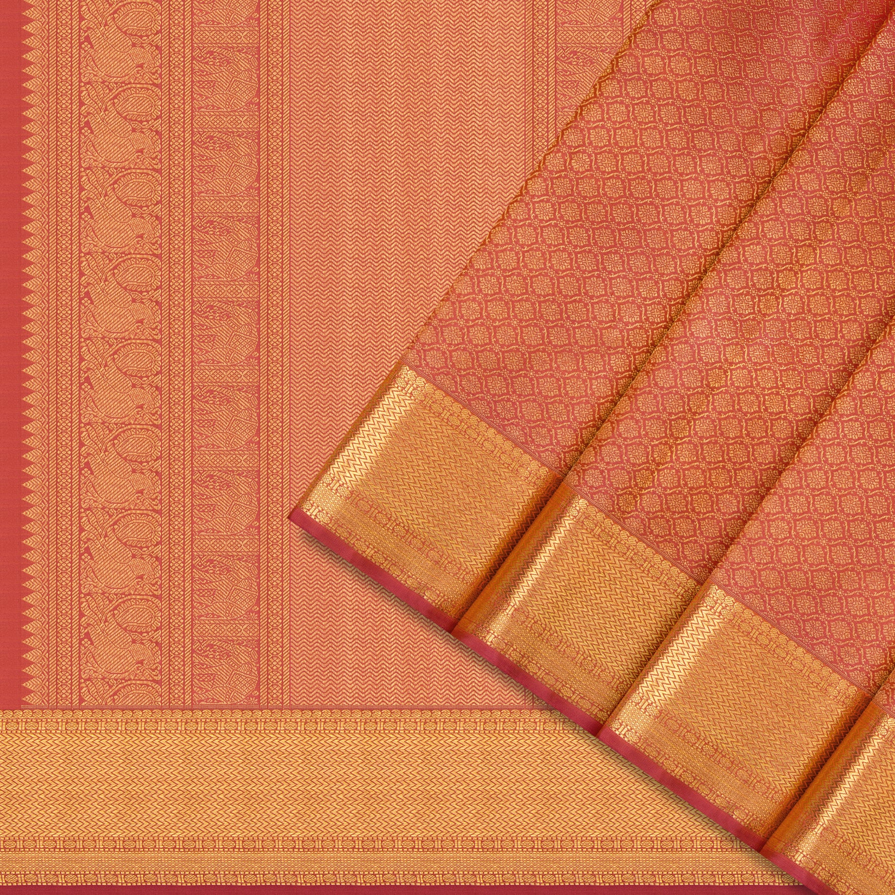 Kanakavalli Kanjivaram Silk Sari 25-595-HS001-09506 - Cover View