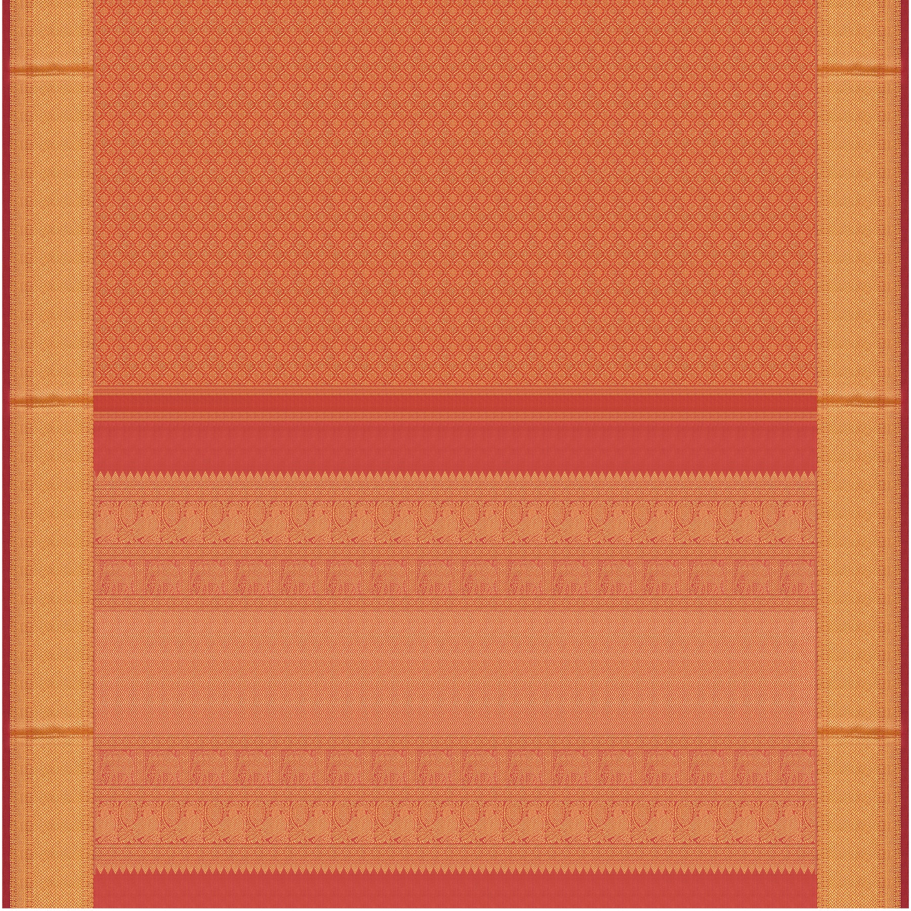 Kanakavalli Kanjivaram Silk Sari 25-595-HS001-09506 - Full View