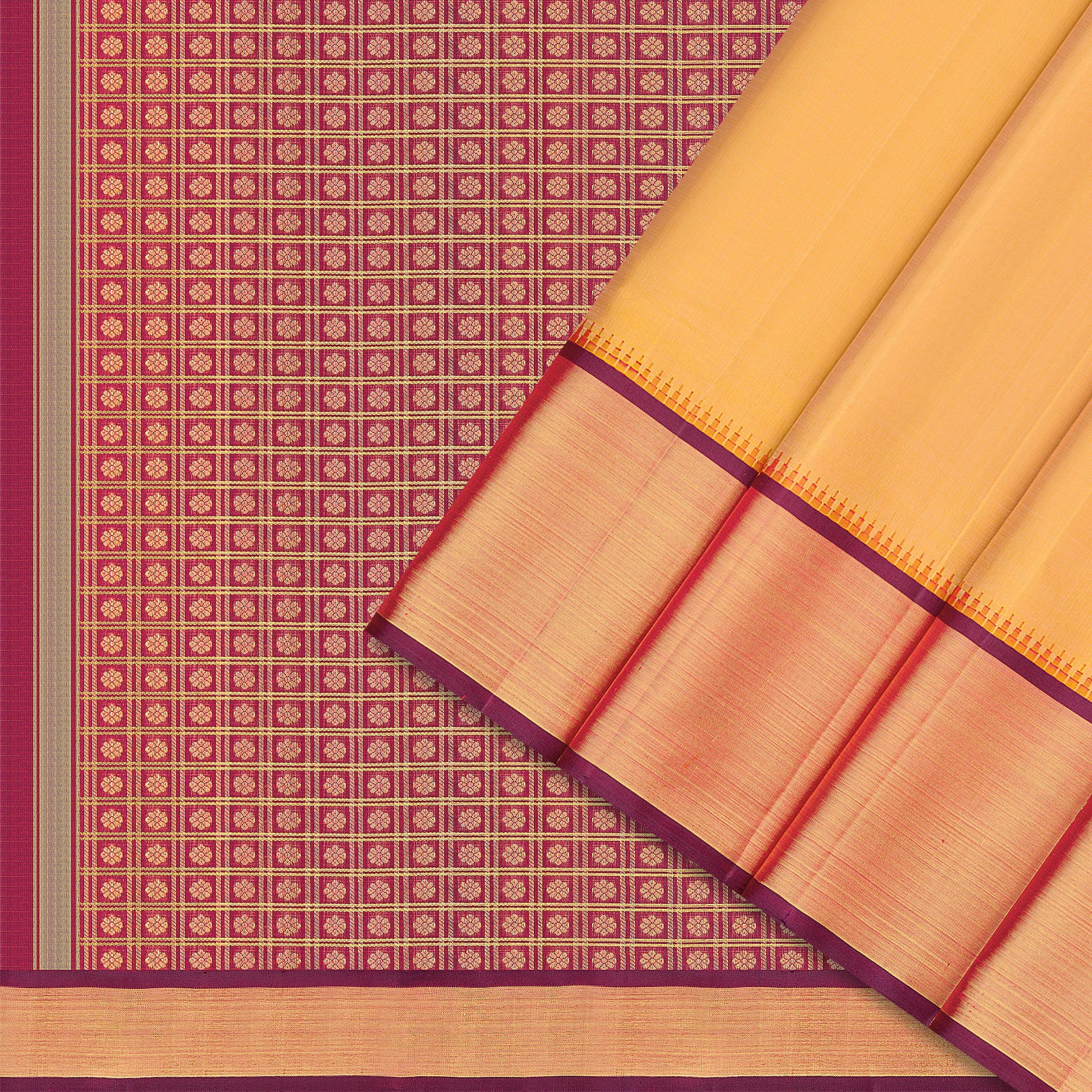 Kanakavalli Kanjivaram Silk Sari 25-595-HS001-09527 - Cover View