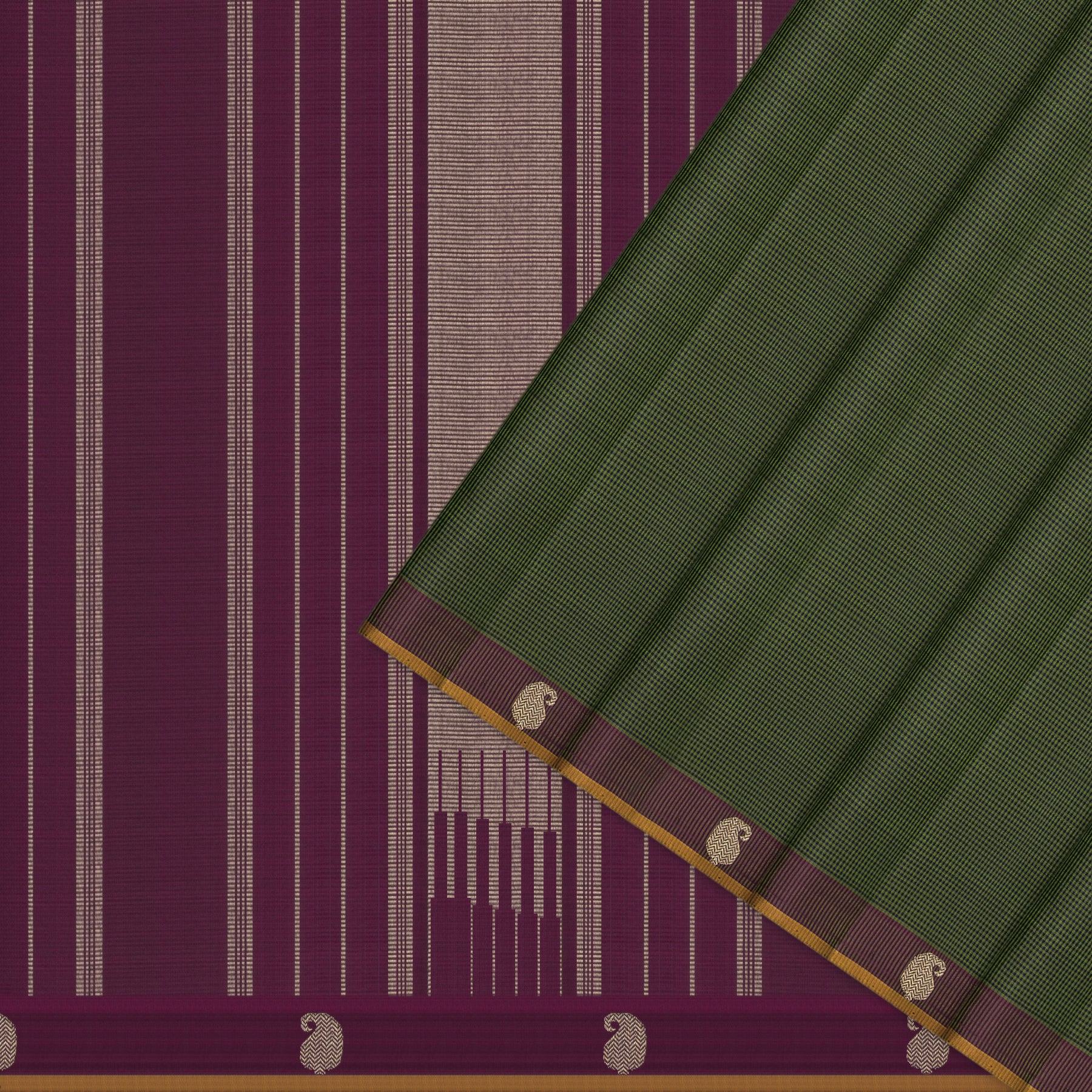 Kanakavalli Kanjivaram Silk Sari 25-595-HS001-09845 - Cover View