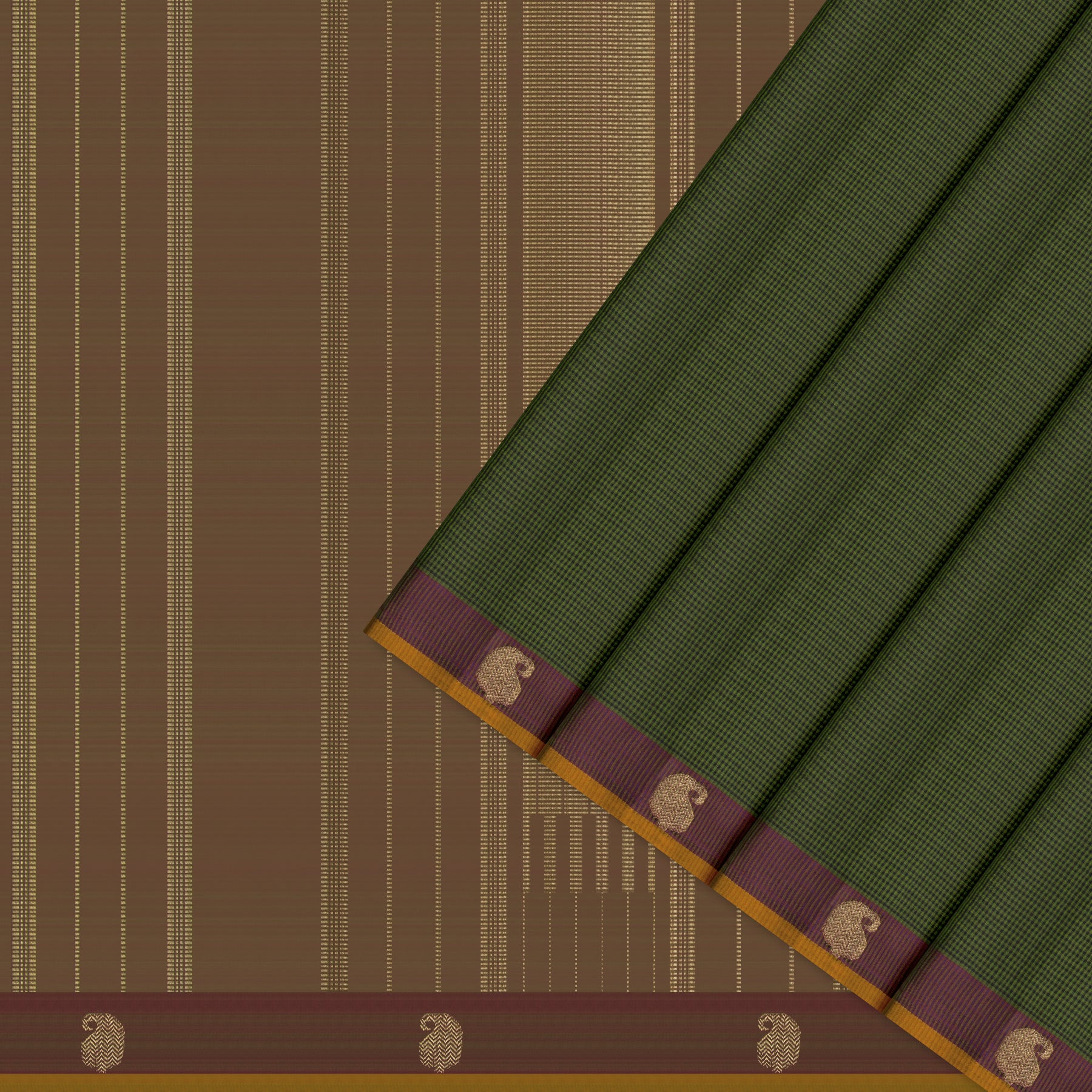 Kanakavalli Kanjivaram Silk Sari 25-595-HS001-09846 - Cover View