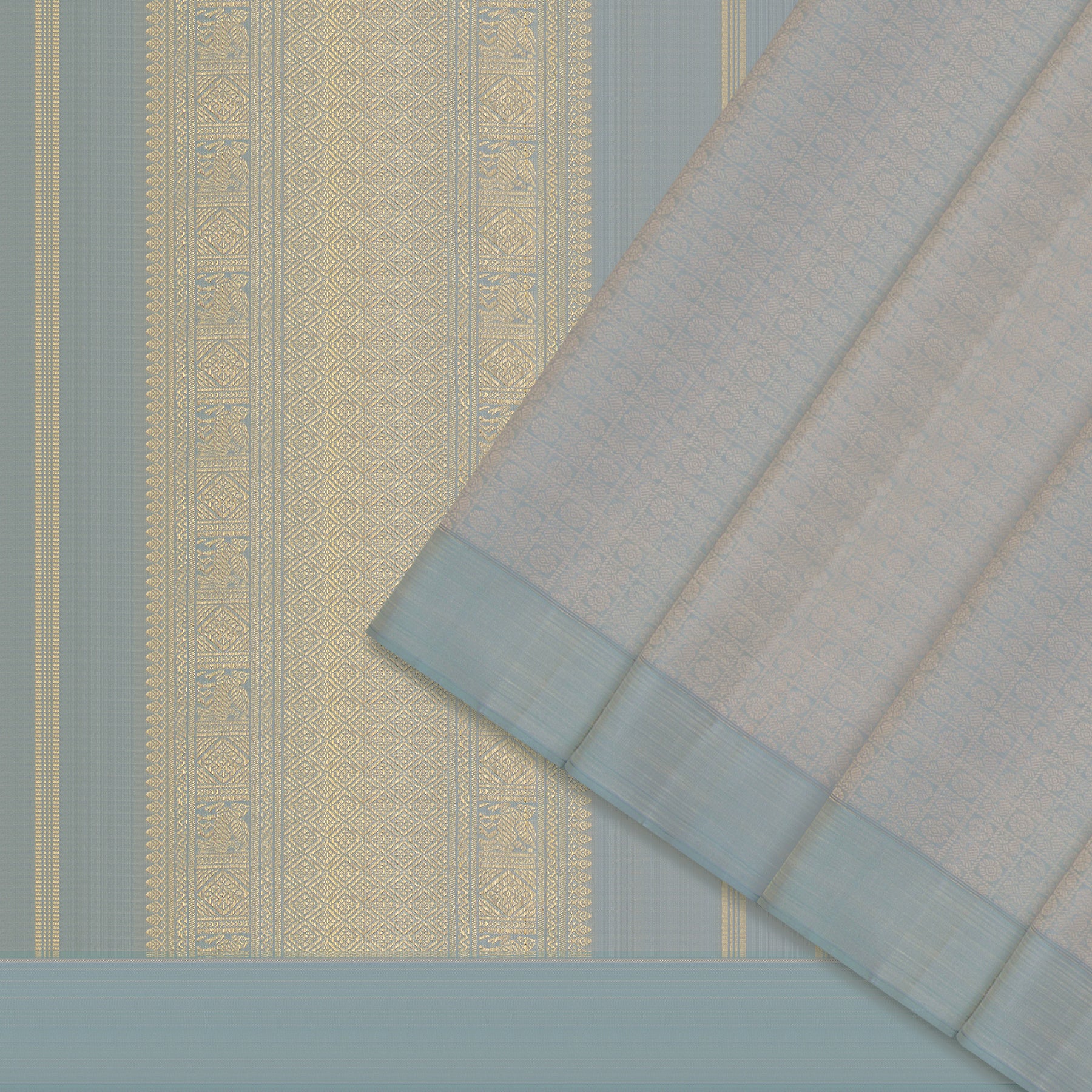 Kanakavalli Kanjivaram Silk Sari 25-595-HS001-09847 - Cover View