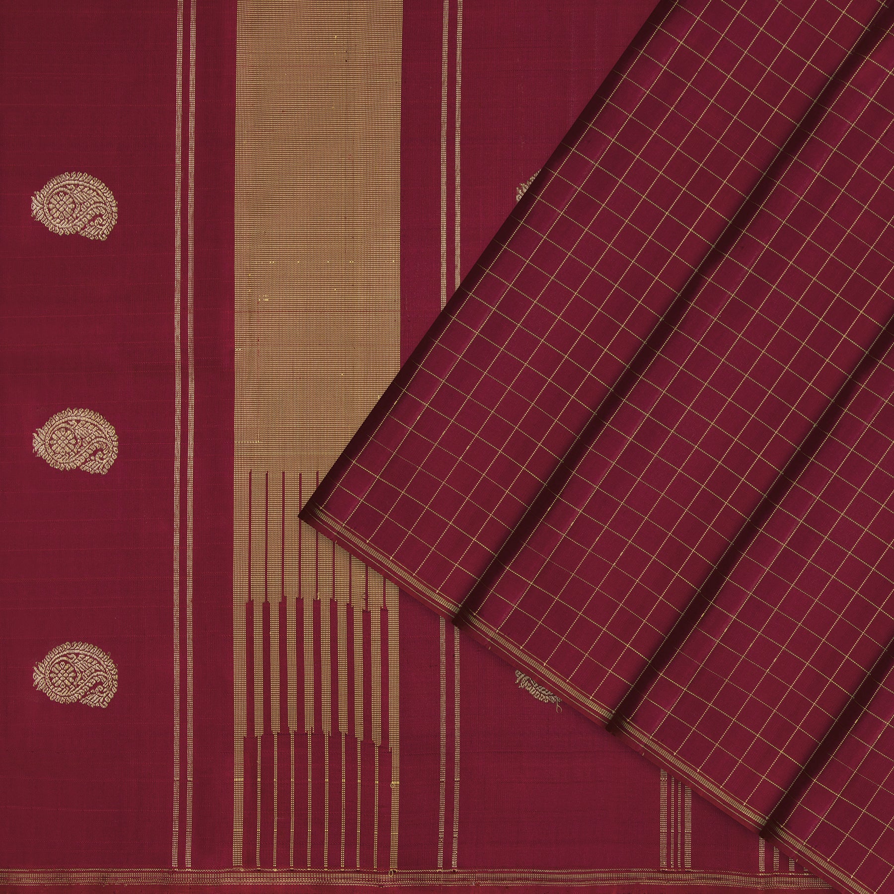 Kanakavalli Kanjivaram Silk Sari 25-595-HS001-09851 - Cover View